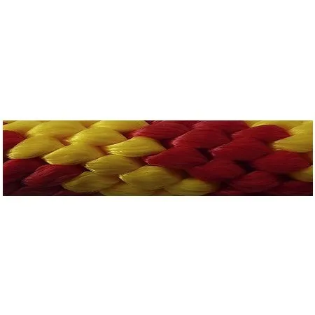 Anbindestrick mit Karabiner Norton rot/gelb