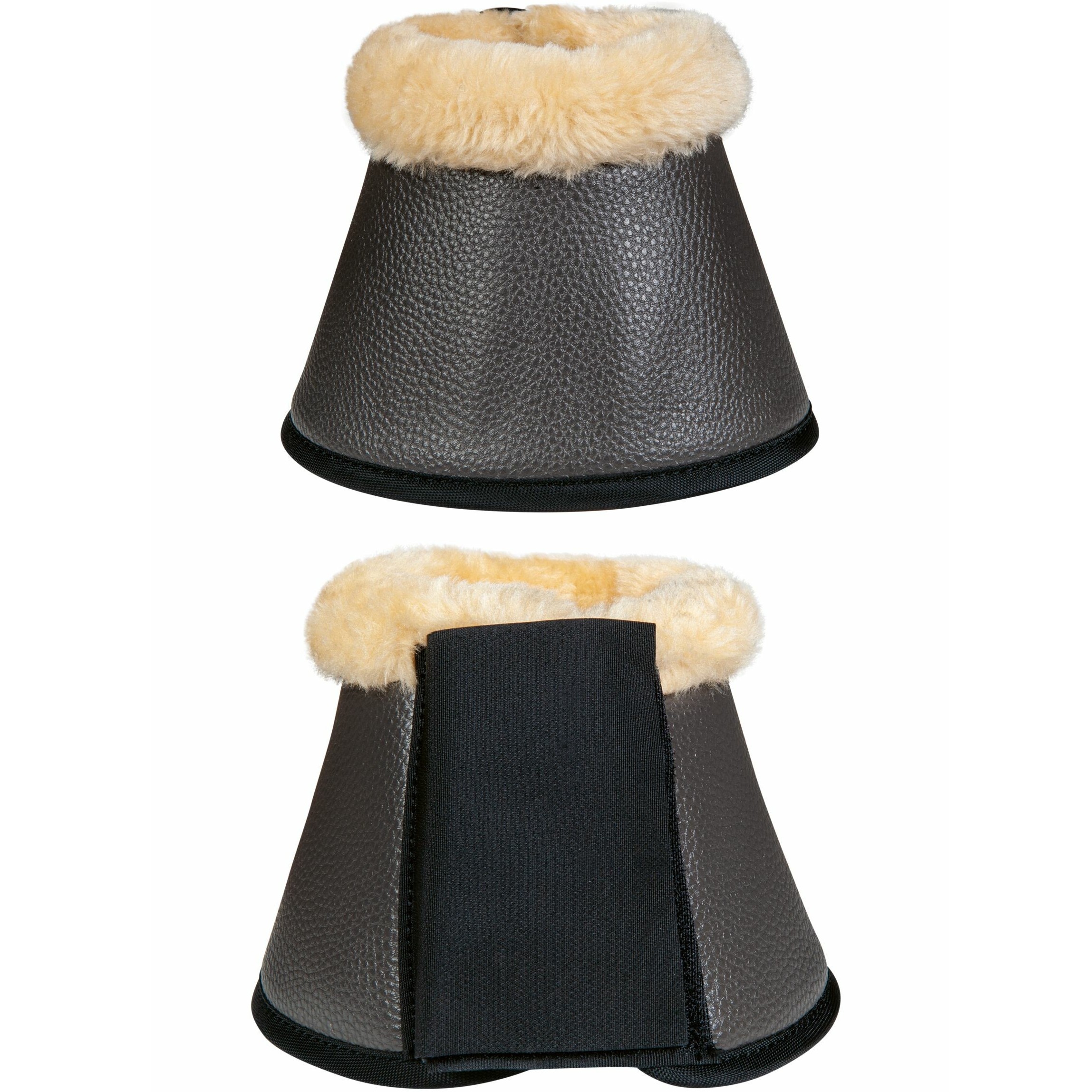 Hufglocken COMFORT PREMIUM FUR dunkelgrau