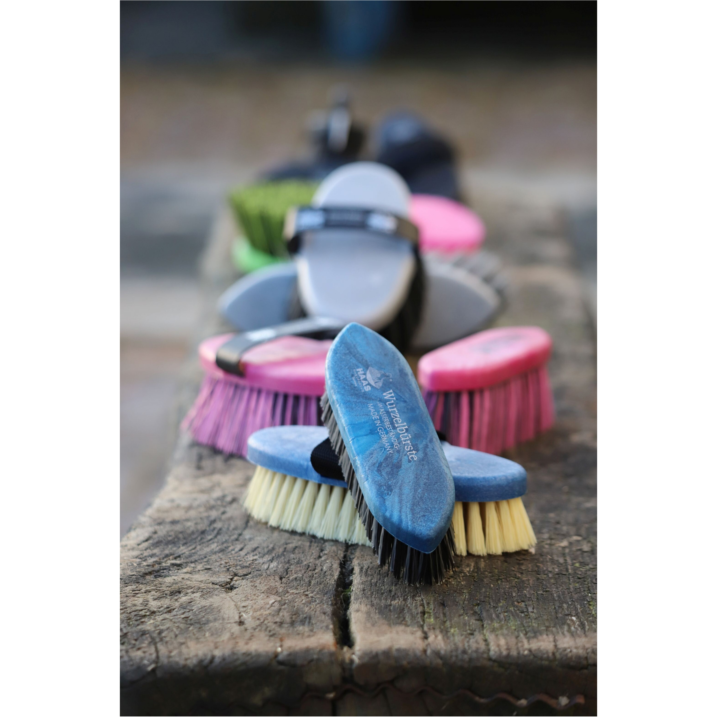 Wurzelbürste klein 3cm jeansblau