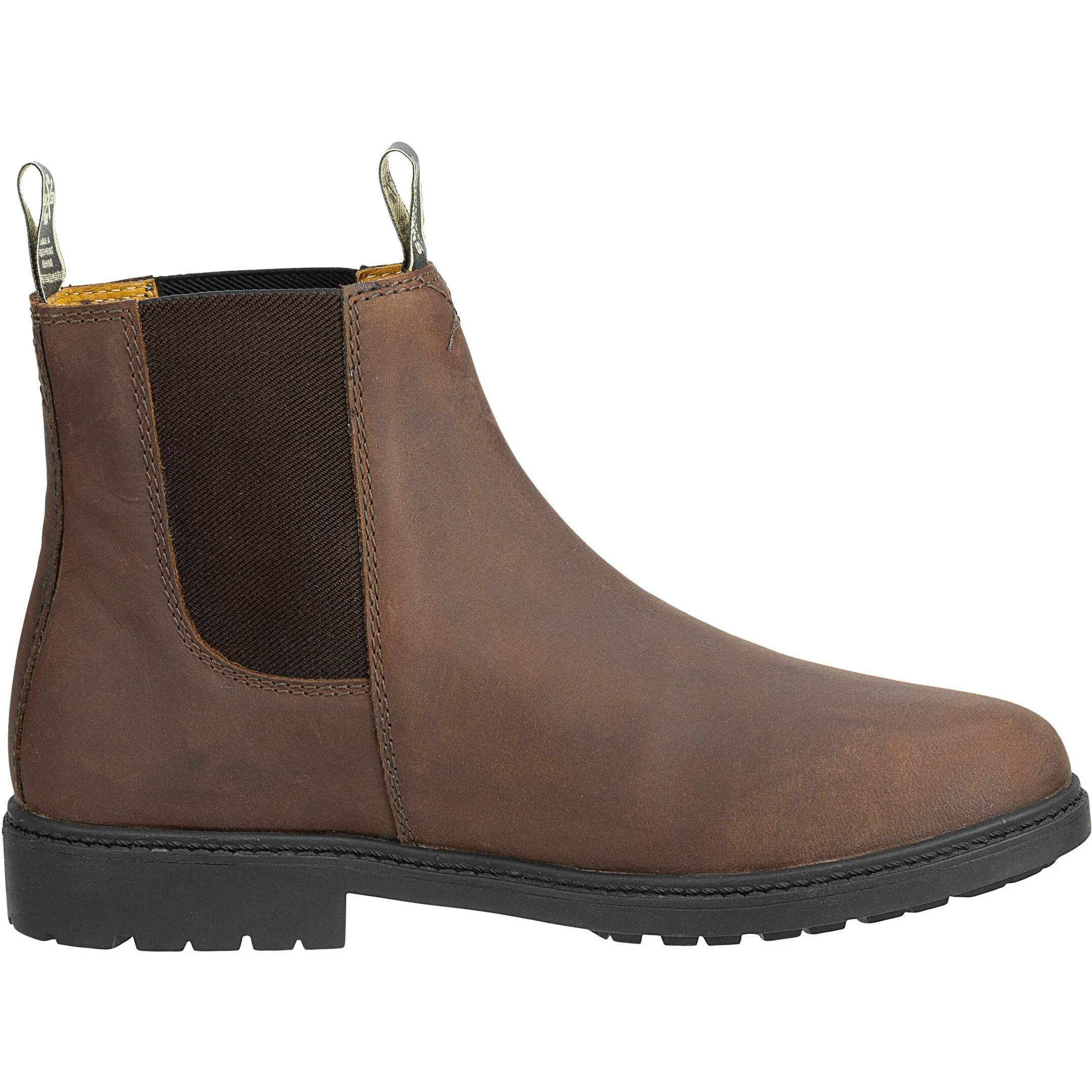 Winter Reitstiefeletten NEW WORK Eco Echtleder braun