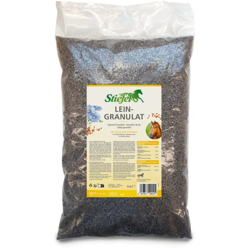 Leingranulat für eine gesunde Verdauung 5000g Leingranulat für eine gesunde Verdauung 5000g