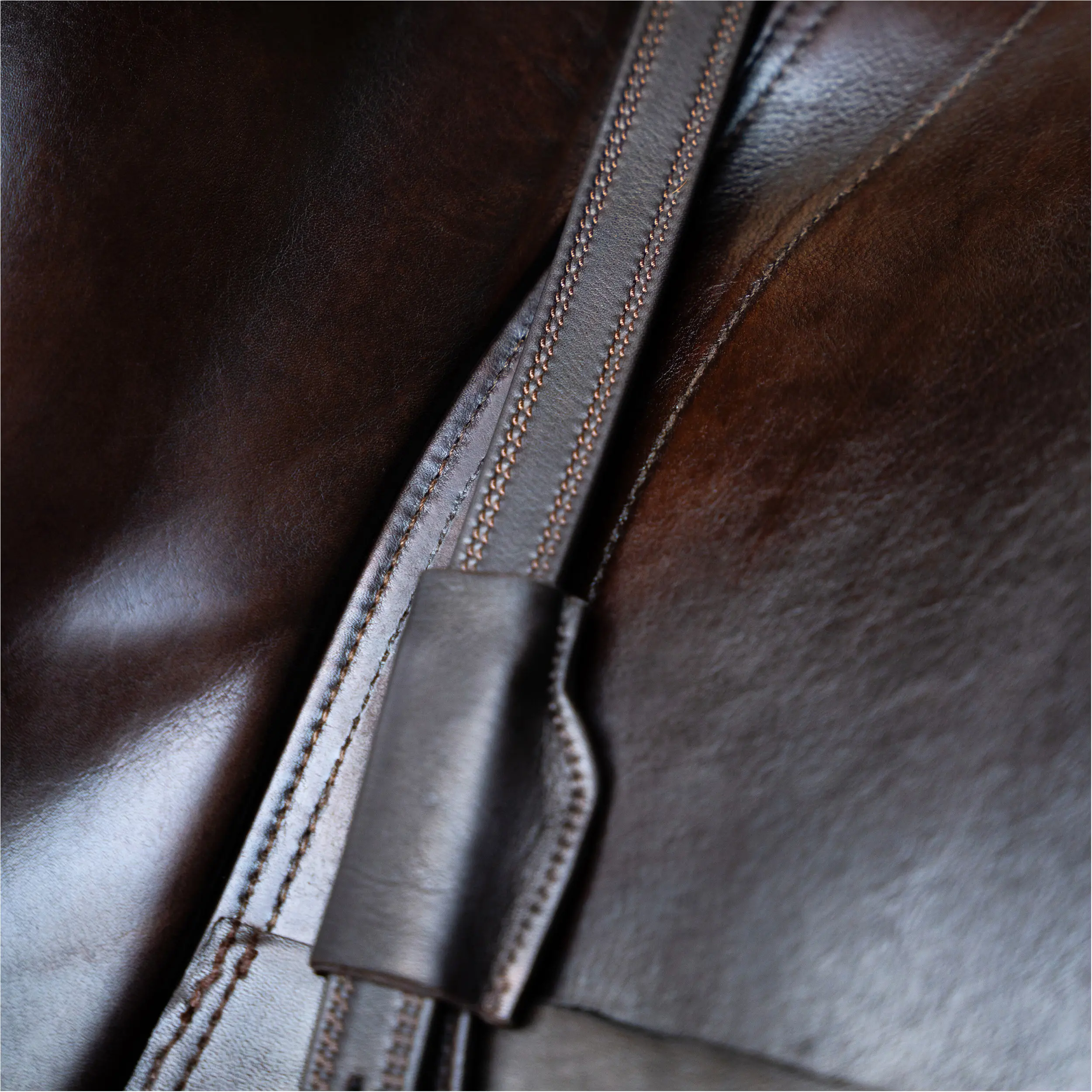Steigbügelriemen IRH Monoleaf dark braun