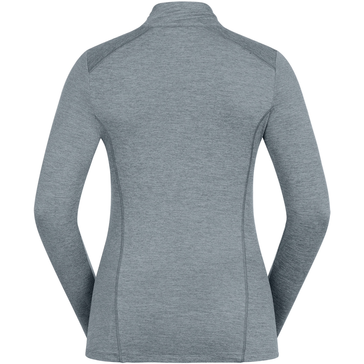 Damen Funktions-Zip-Shirt MILANO silberblau