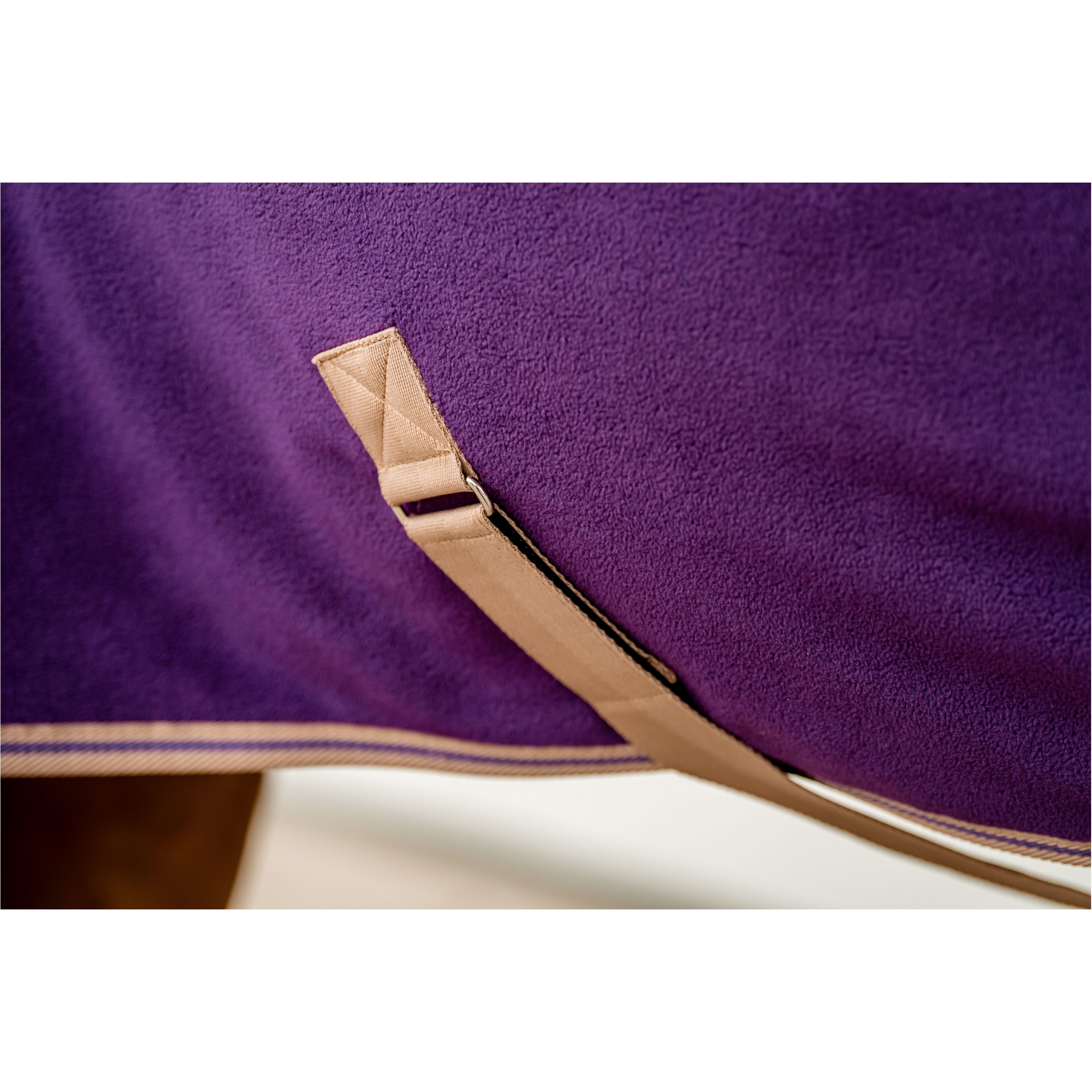 Abschwitzdecke AMIGO Fleece Cooler winterberry/taupe
