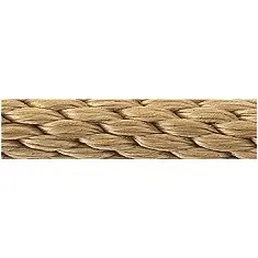 Anbindestrick mit Karabiner beige Anbindestrick mit Karabiner beige