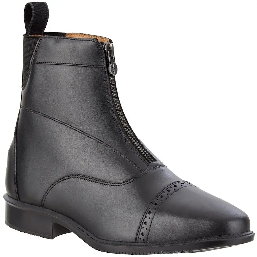 Damen Reitstiefeletten LEGACY FZ Echtleder schwarz