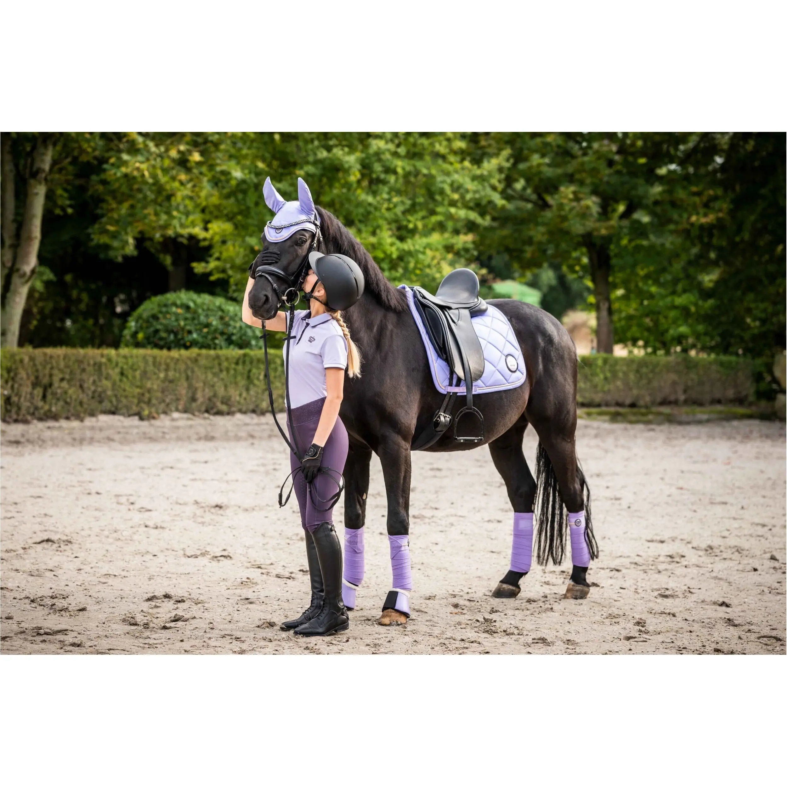 Hufglocken COMFORT PREMIUM FUR lavendel Hufglocken COMFORT PREMIUM FUR lavendel