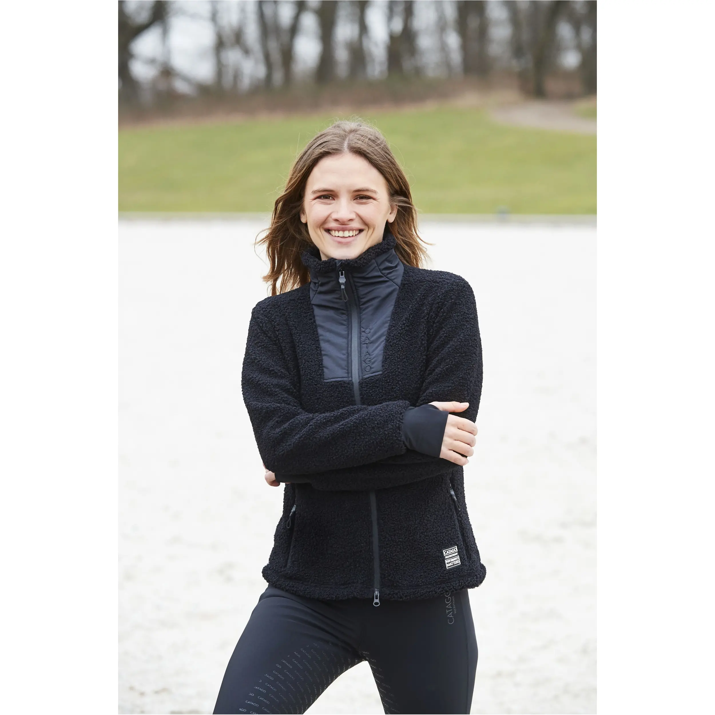 Damen Reitjacke ASHLEY schwarz