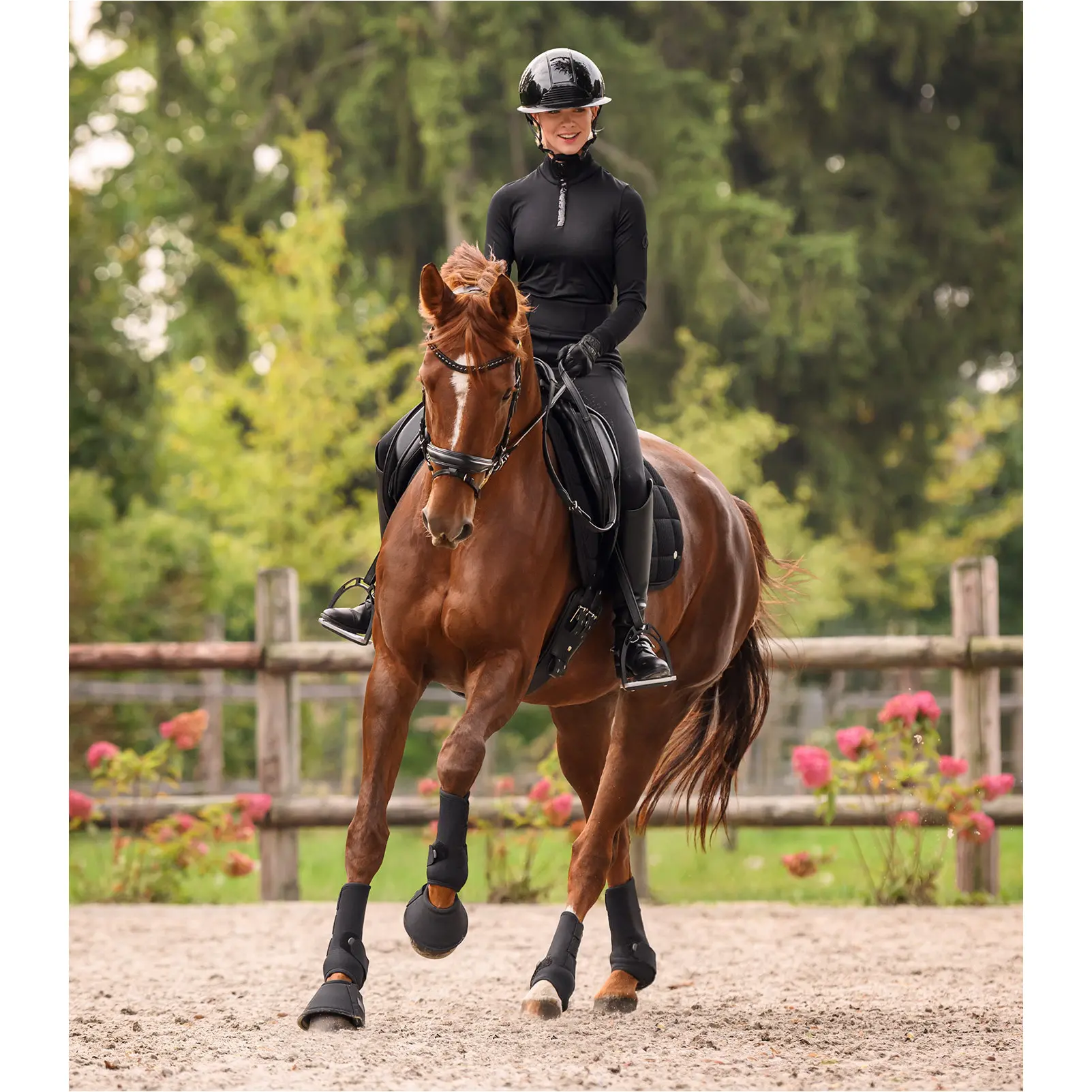 Fesselkopfgamaschen AIR PERFORMANCE schwarz