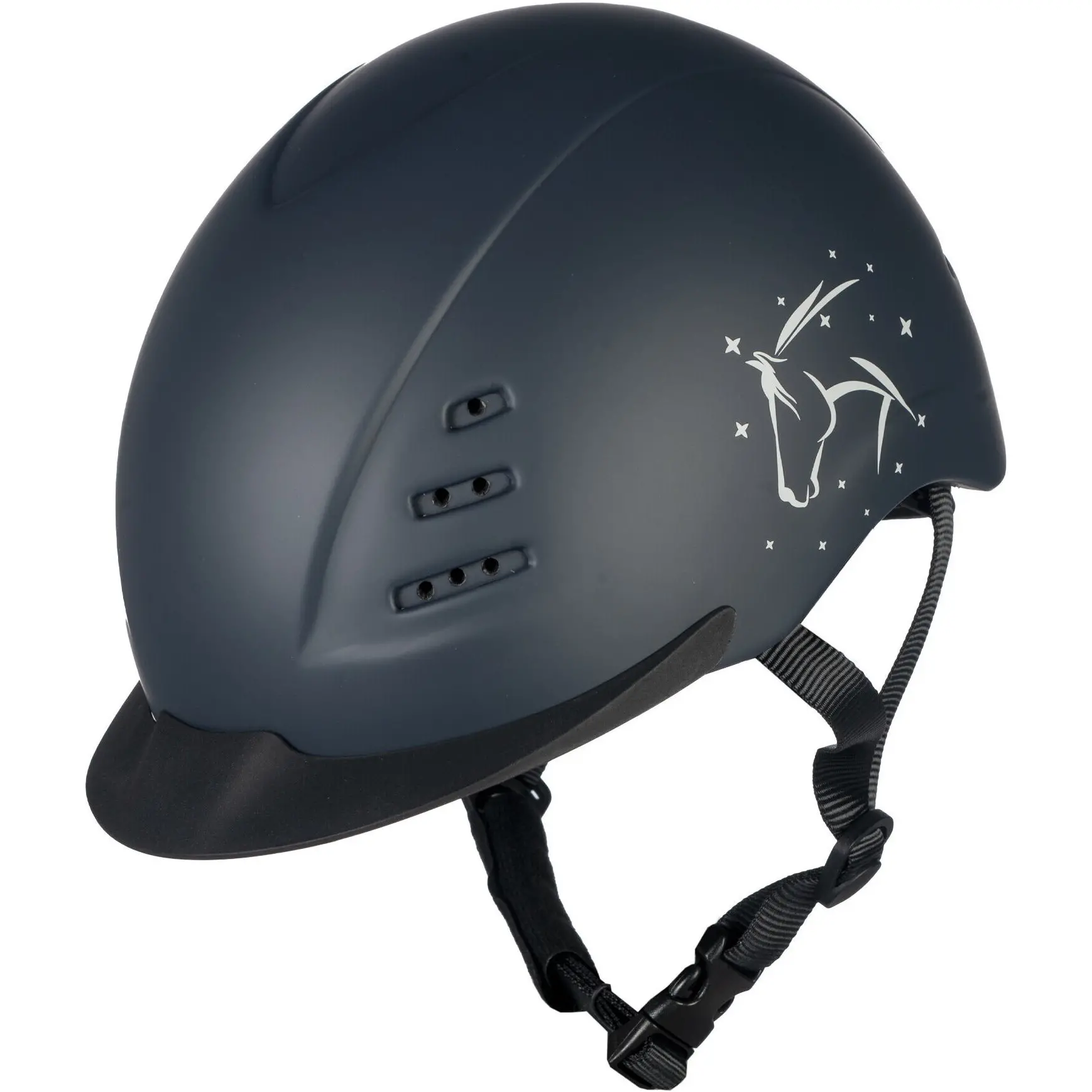 Kinder Reithelm KALI dunkelblau