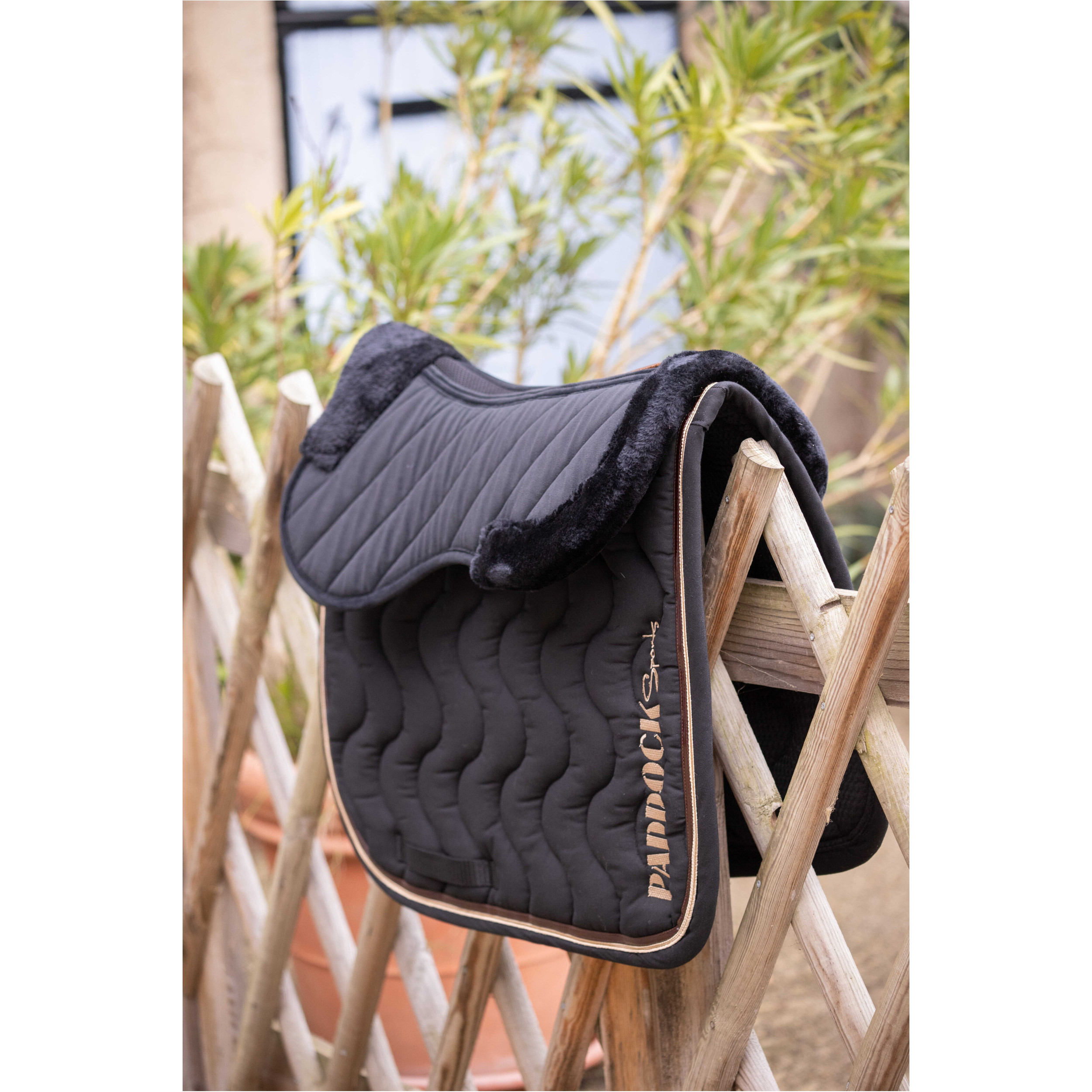 Sattelpad DIAGONAL schwarz Warmblut