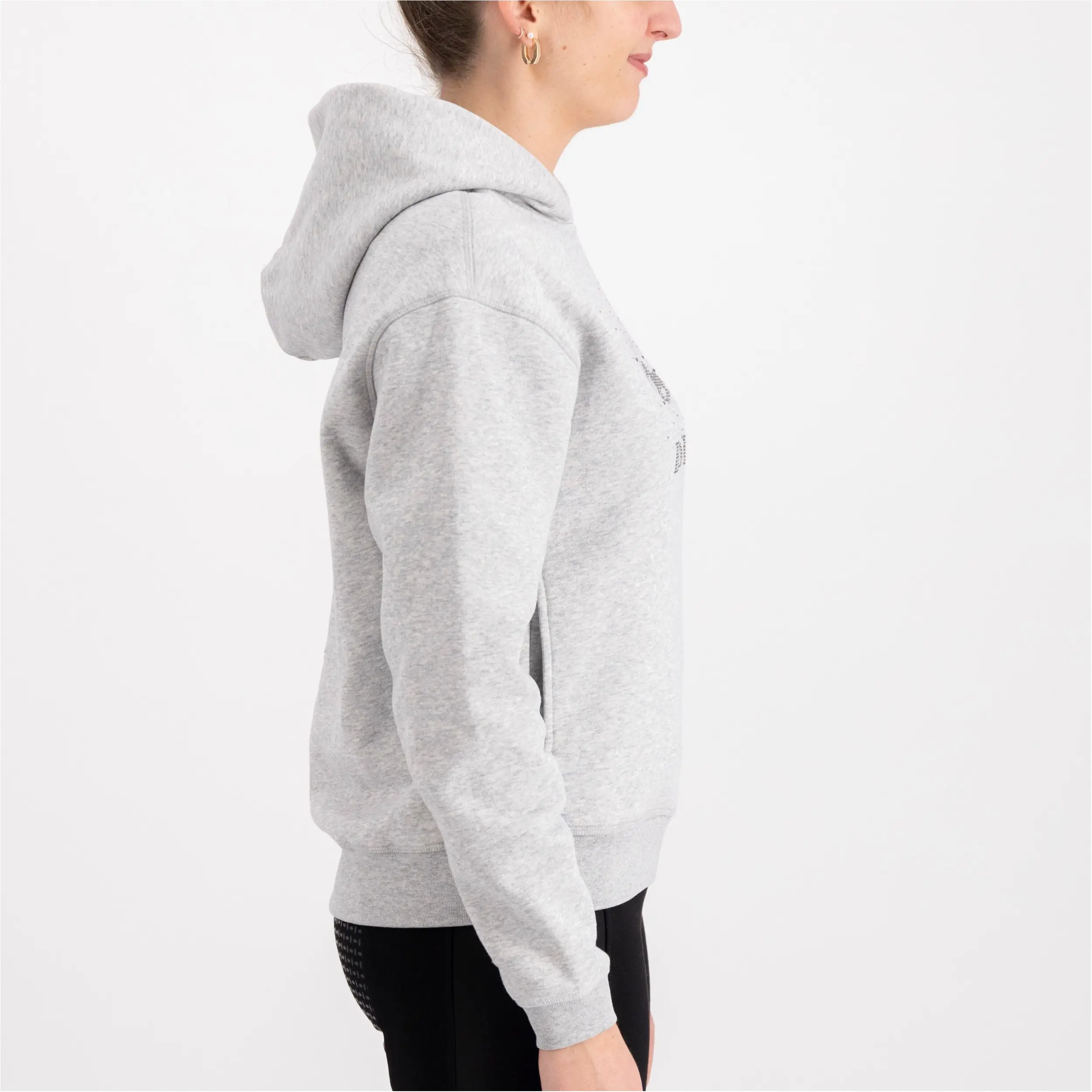 Damen Hoodie HVPDaisy grau heather