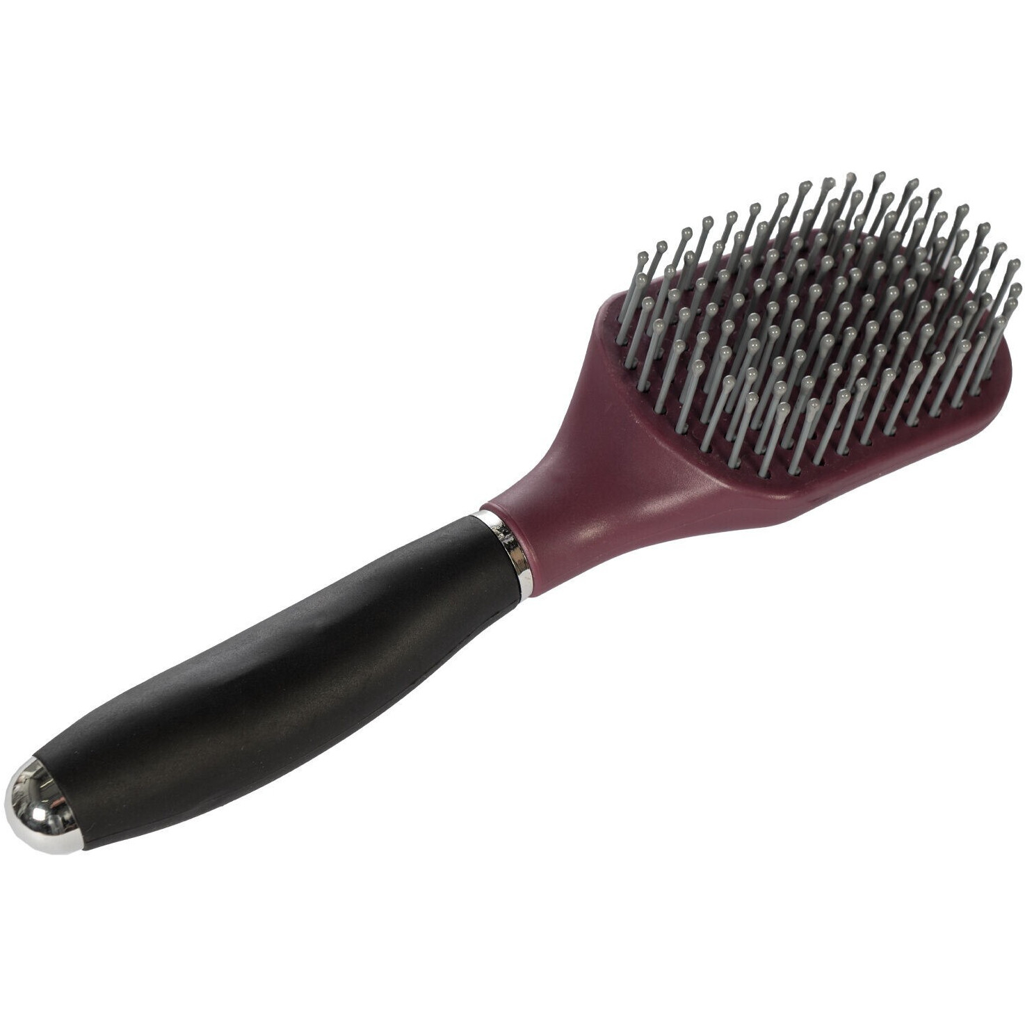 Schweif- und Mähnenbürste SOFT bordeaux/schwarz Schweif- und Mähnenbürste SOFT bordeaux/schwarz