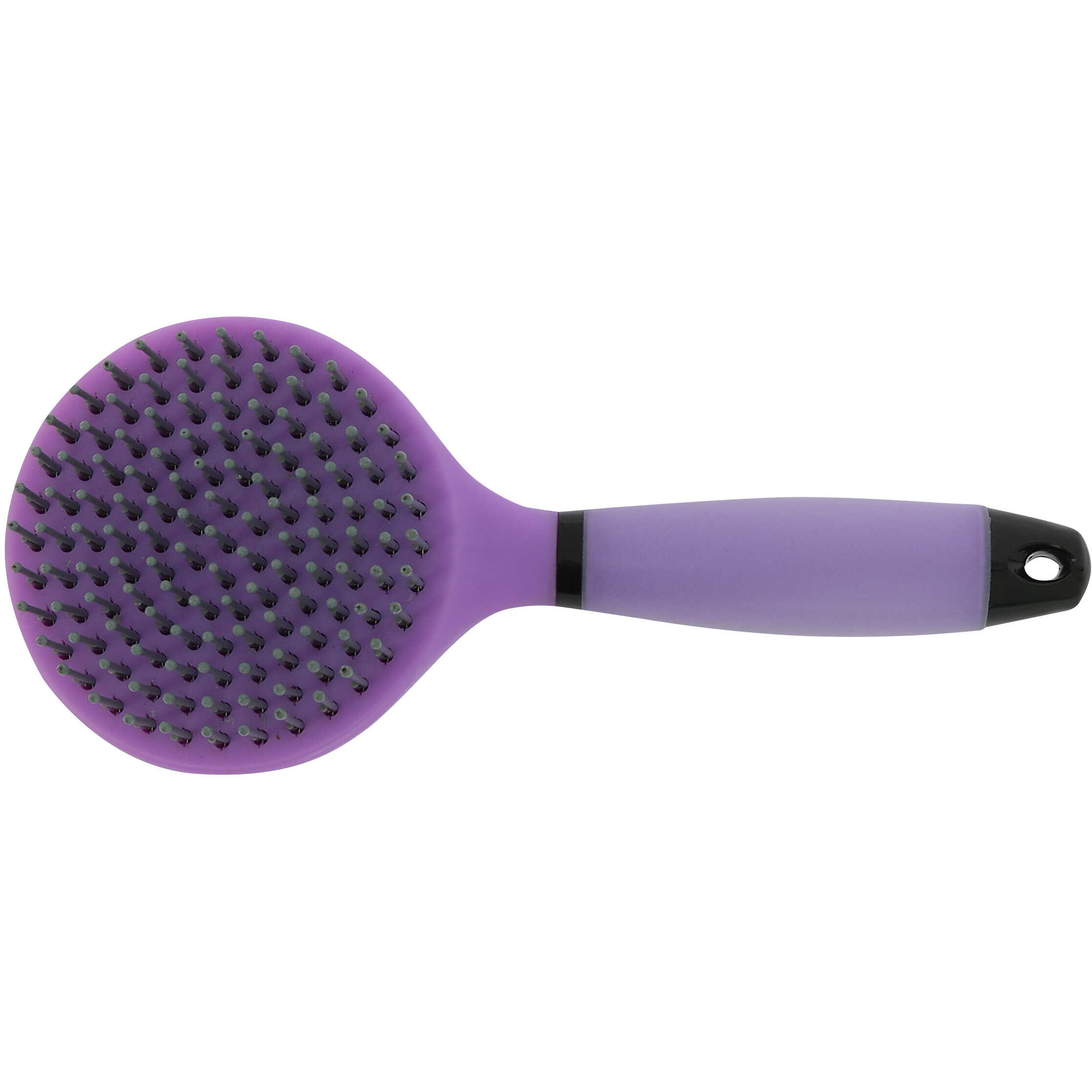 Mähnenbürste mit Gelgriff lila Mähnenbürste mit Gelgriff lila