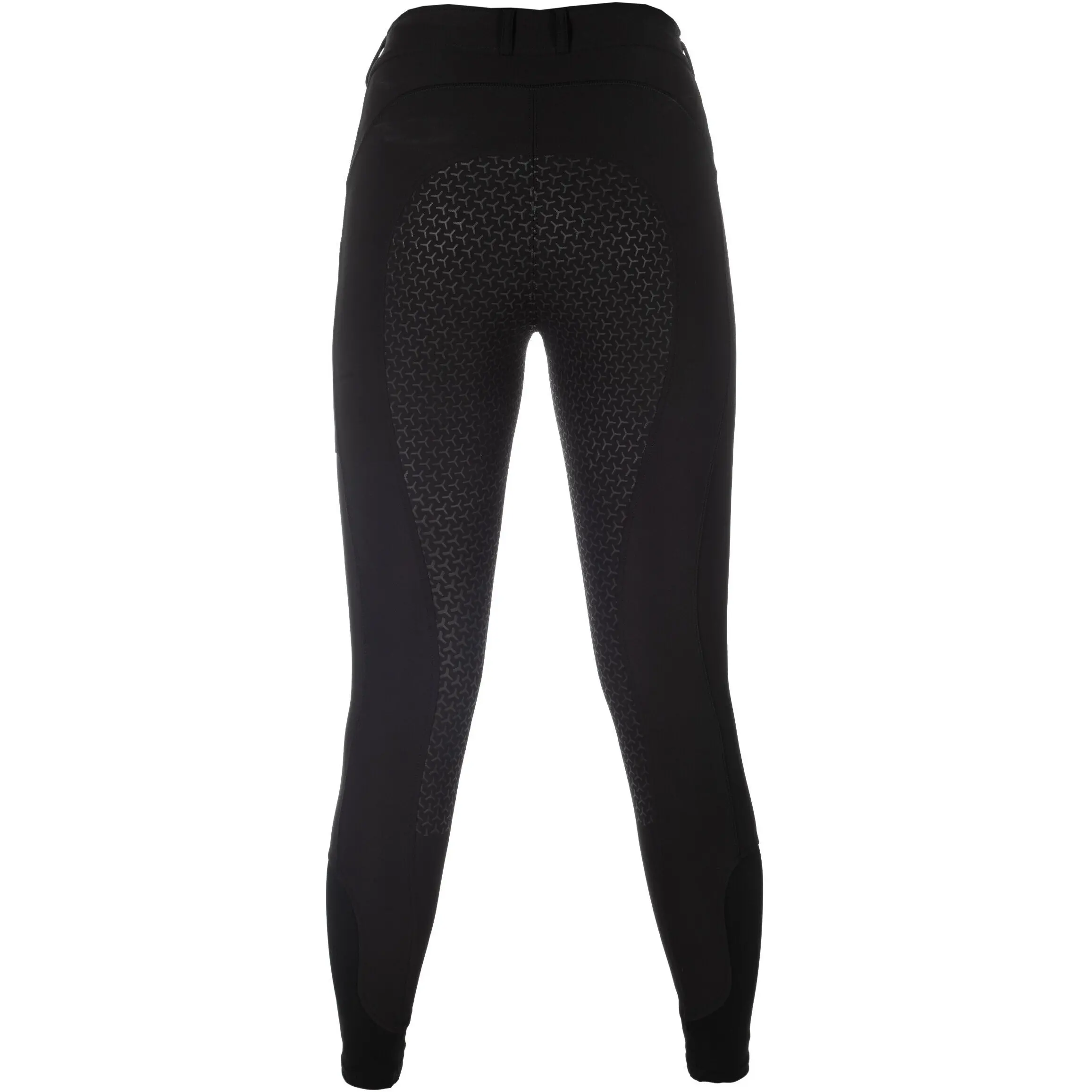 Kinder Reitleggings Silikon Vollbesatz AMALFI schwarz