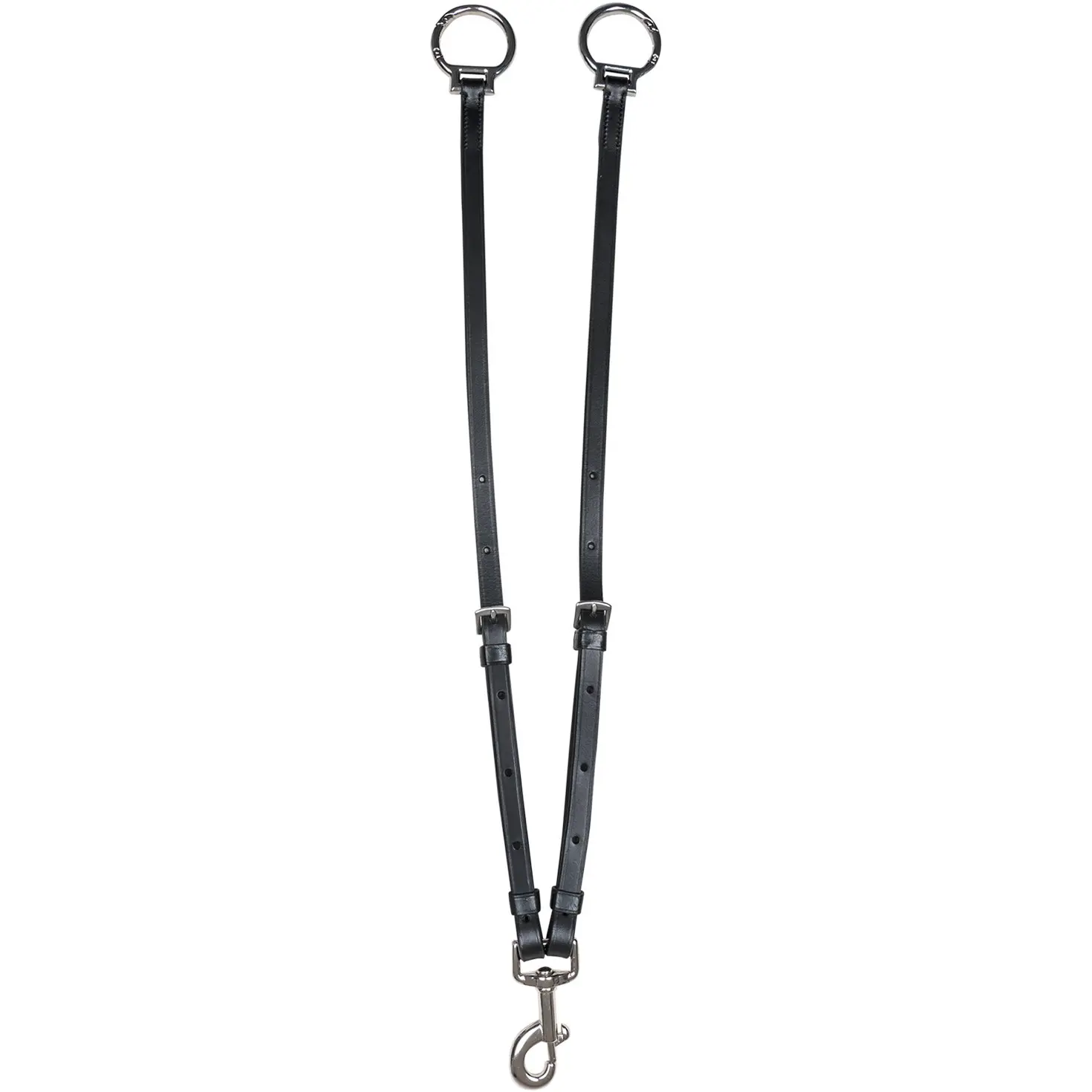 Martingalgabel mit Snap-Ringen X-Line schwarz