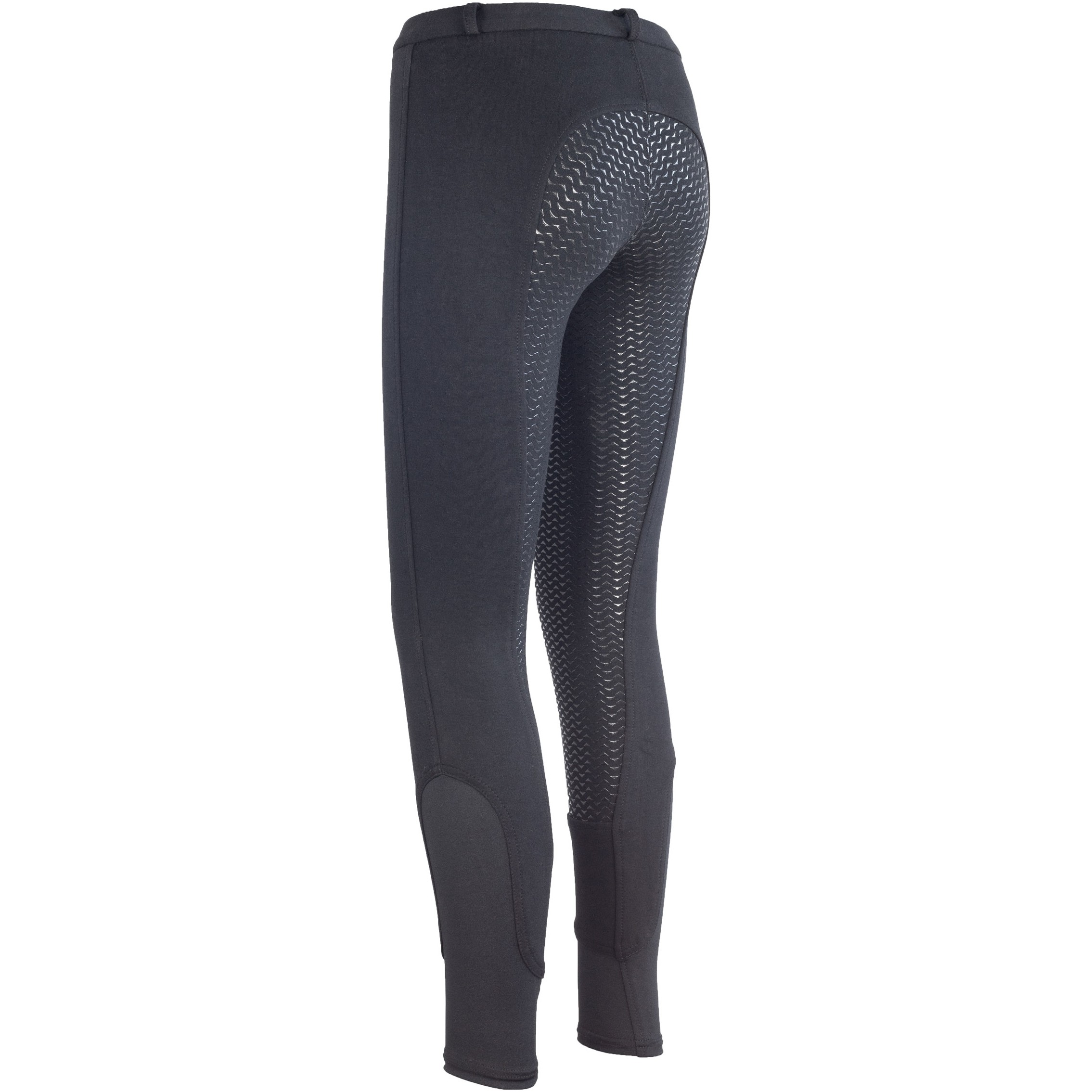 Damen Reithose Silikon Vollbesatz FUN SPORT schwarz