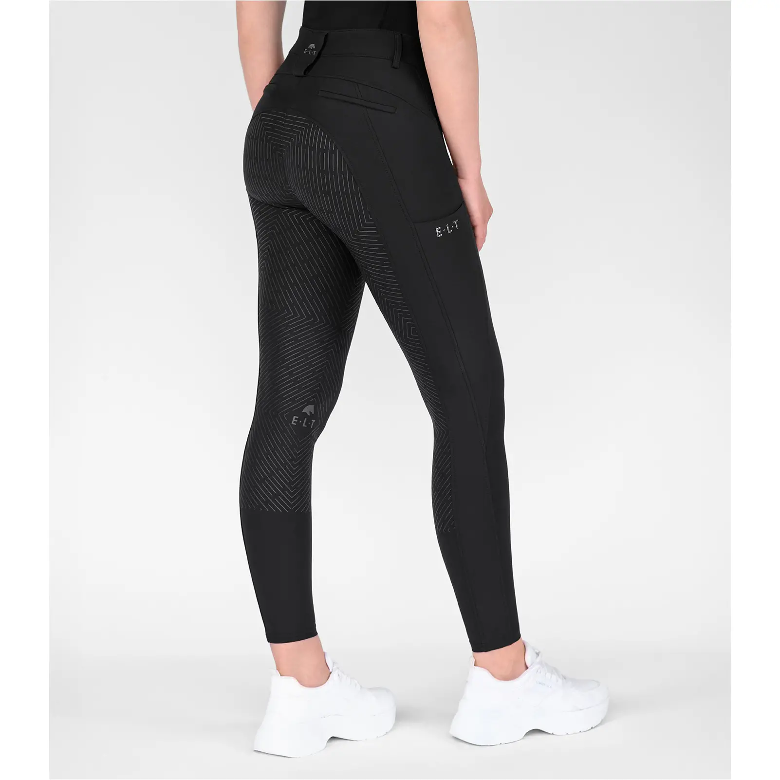 Kinder Reithose Silikon Vollbesatz COMFORT RIDE schwarz