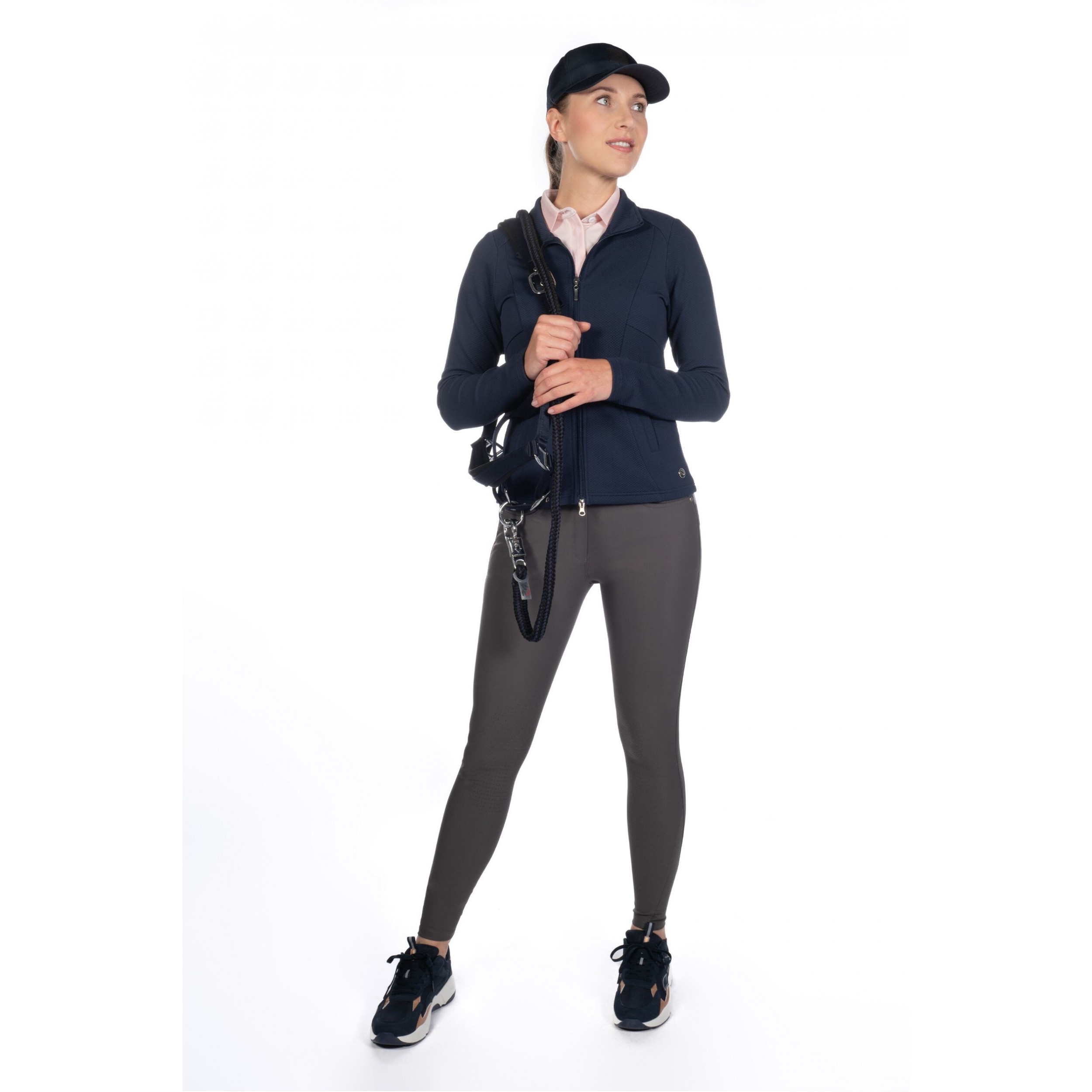 Damen Sweatjacke ALINA dunkelblau