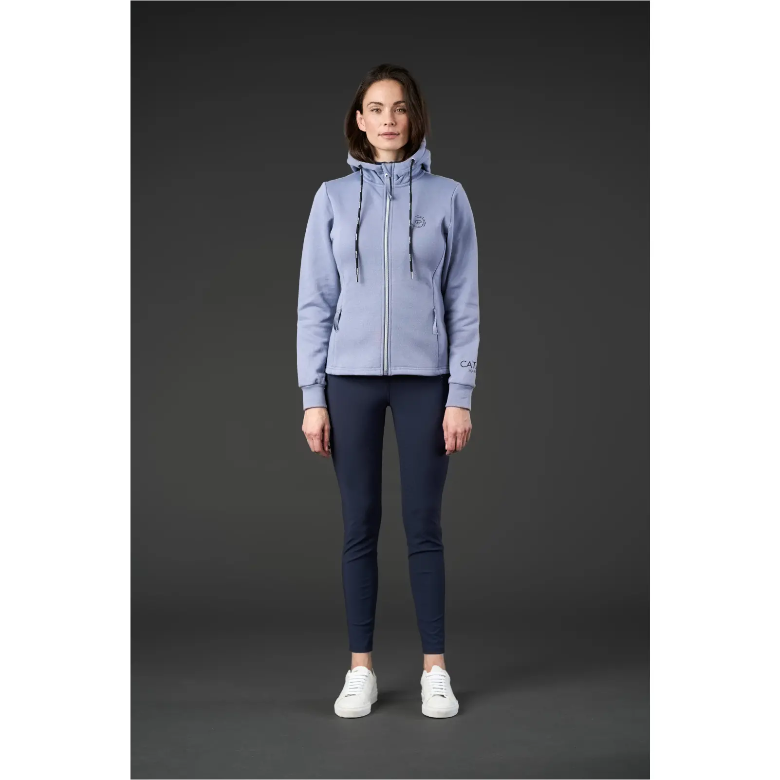 Damen Kapuzenpullover mit Reißverschluss NATALIE tempest
