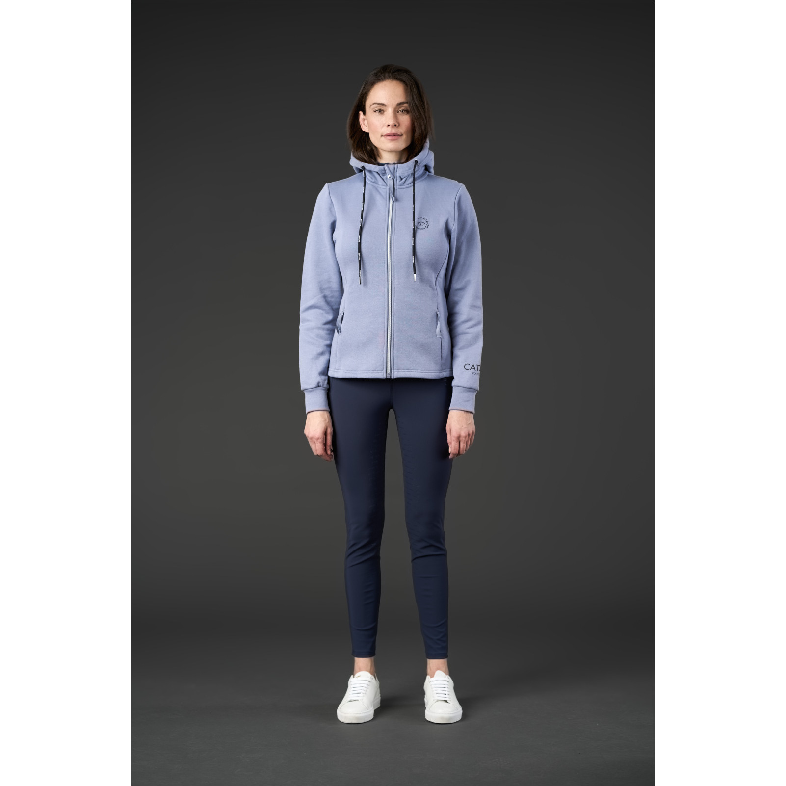 Damen Kapuzenpullover mit Reißverschluss NATALIE tempest