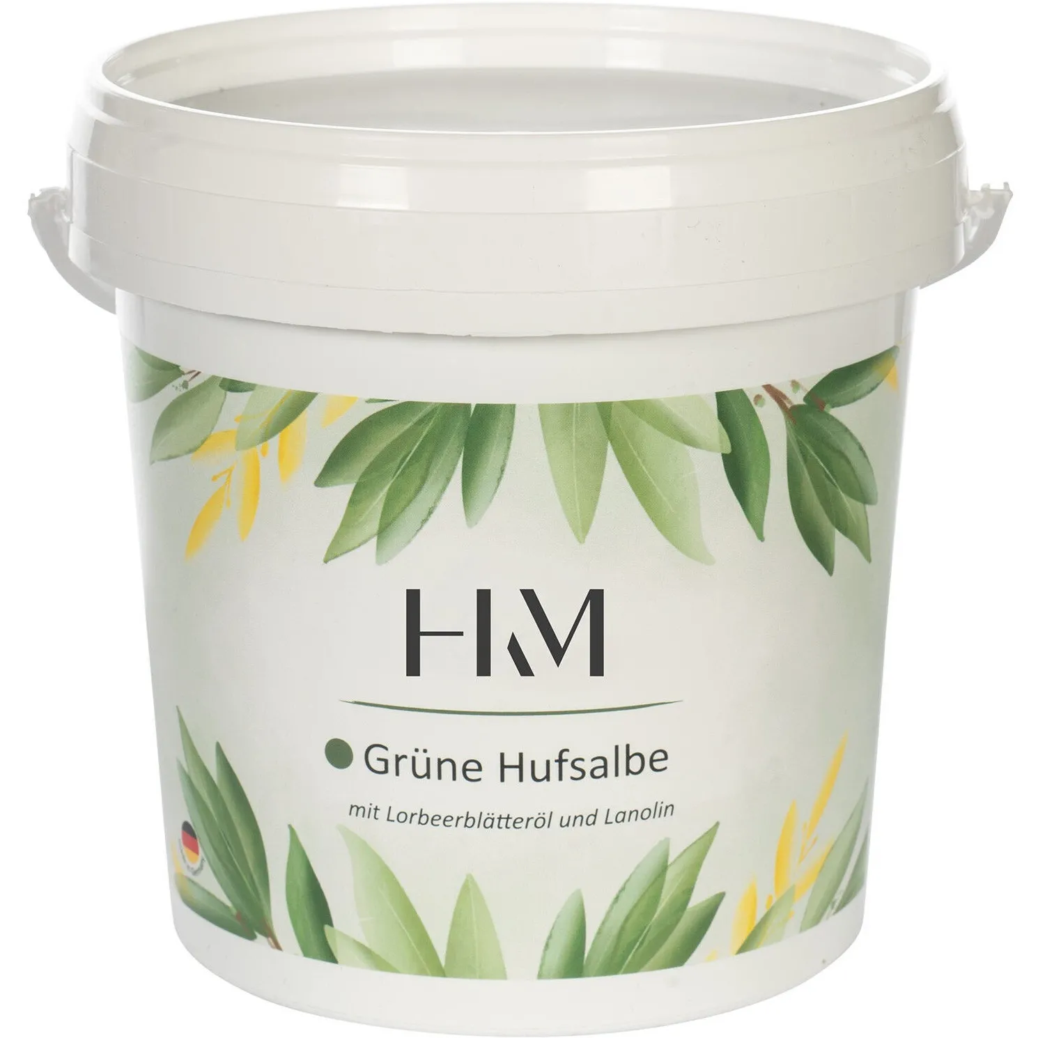 Hufsalbe mit Lorbeerblätteröl und Lanolin grün 1000ml