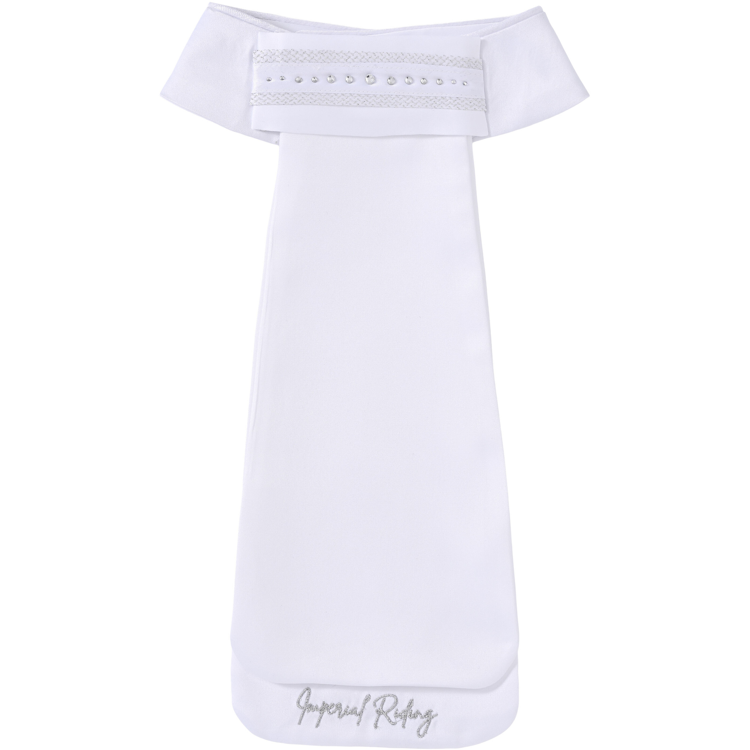 Damen Plastron IRHBasic weiß