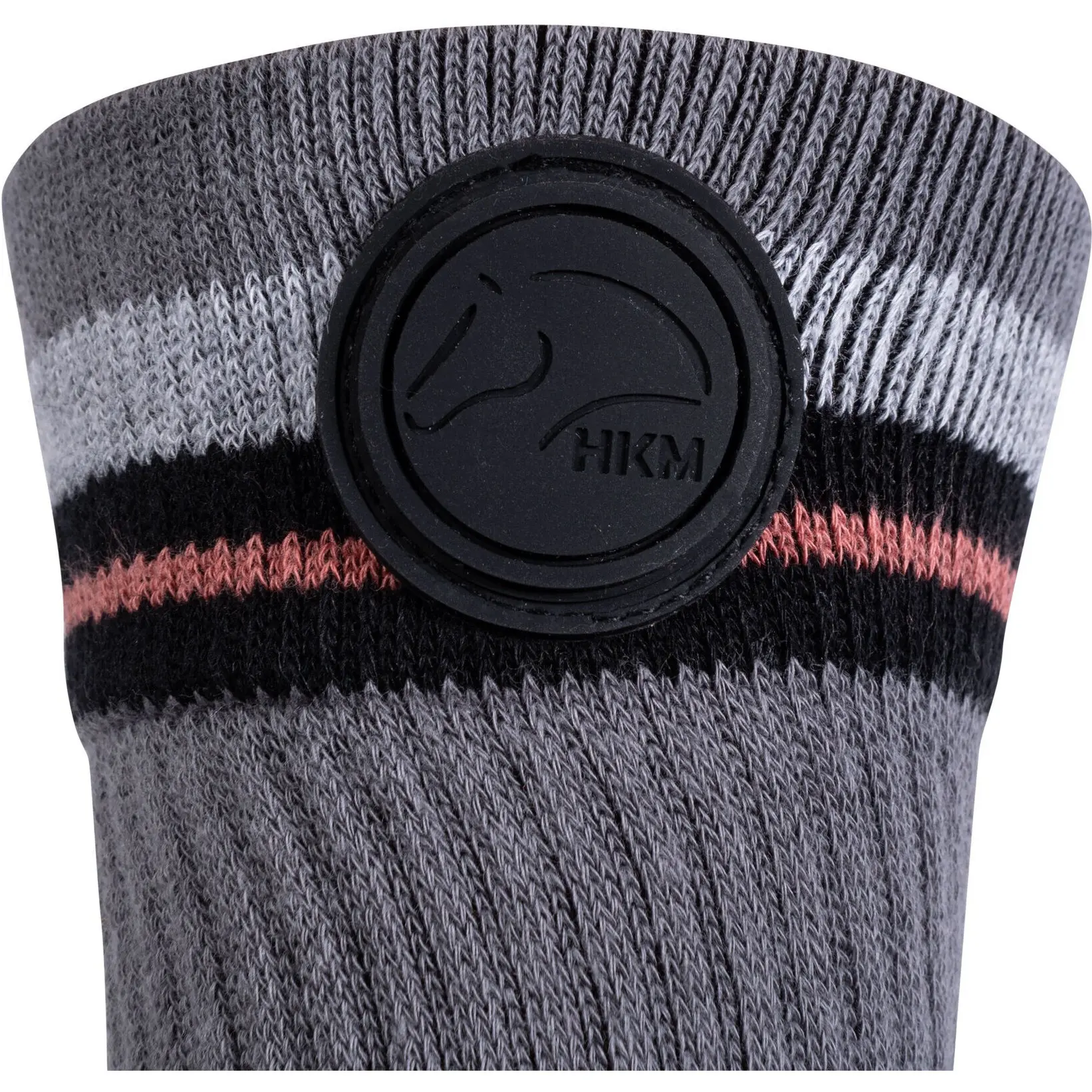 Reitsocken RUBY grau meliert