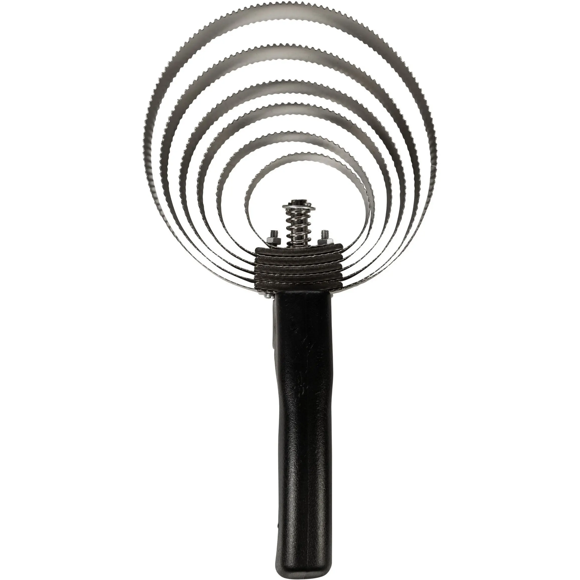 Federstriegel 6 Ringe schwarz