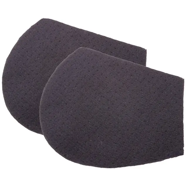 Einlagen Lammfellschabracke Neopren VORNE schwarz Einlagen Lammfellschabracke Neopren VORNE schwarz
