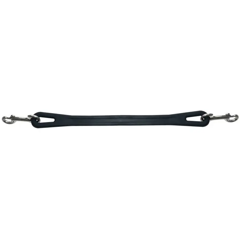 Anbinde-Gummiseil PANIK schwarz 56cm
