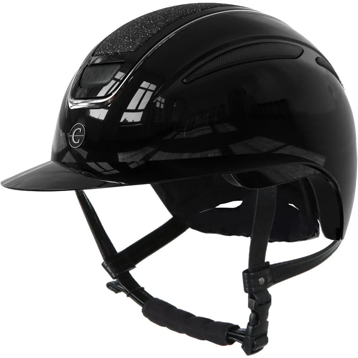 Reithelm ELITE Polo lackschwarz