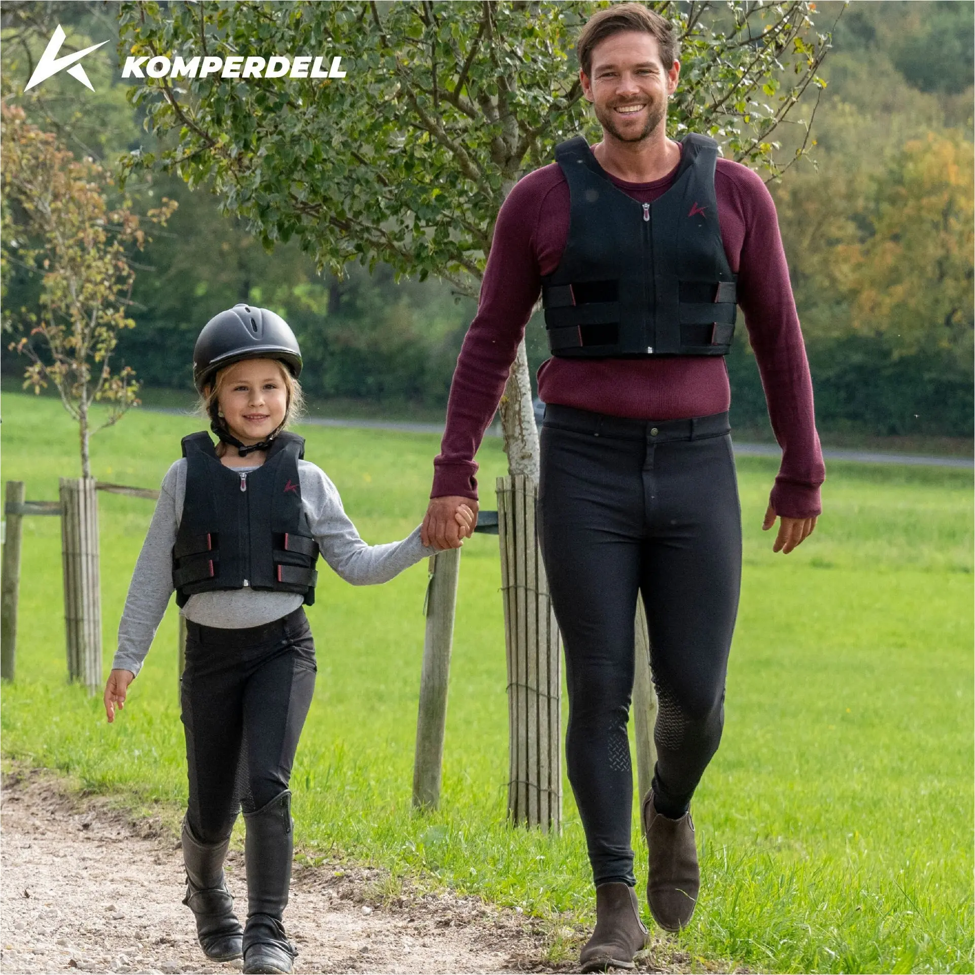 Kinder Sicherheitsweste SAFETY Vest Ultra Vario schwarz