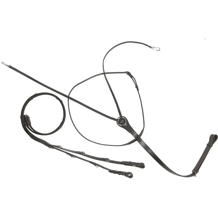 Thiedemann-/Köhler-Zügel schwarz