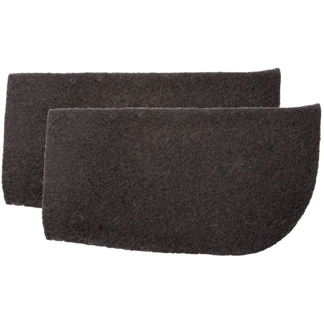 Einlagen Lammfellschabracke Polyester HINTEN schwarz