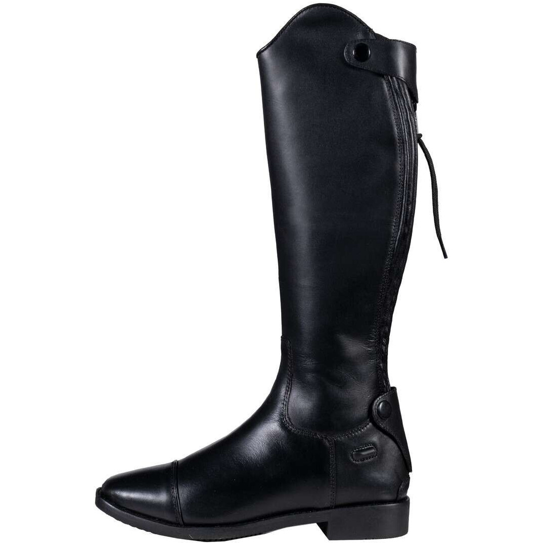 Kinder Reitstiefel OXFORD KIDS Echtleder schwarz