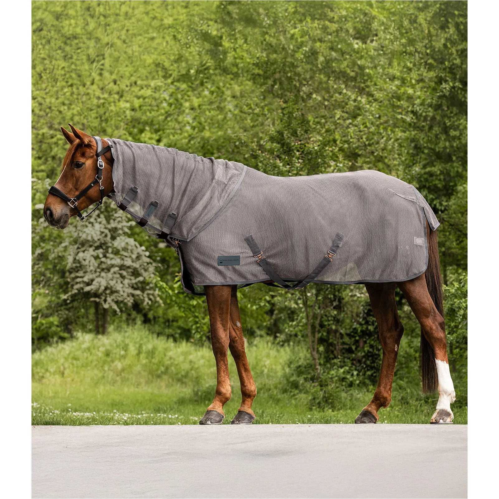 Fliegen-Halsteil COMFORT grau