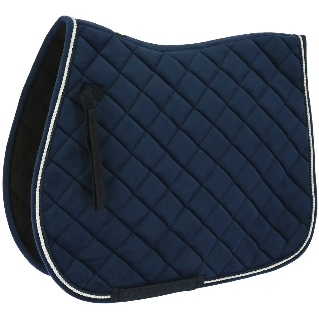 Schabracke VELOURS marineblau Warmblut Vielseitigkeit