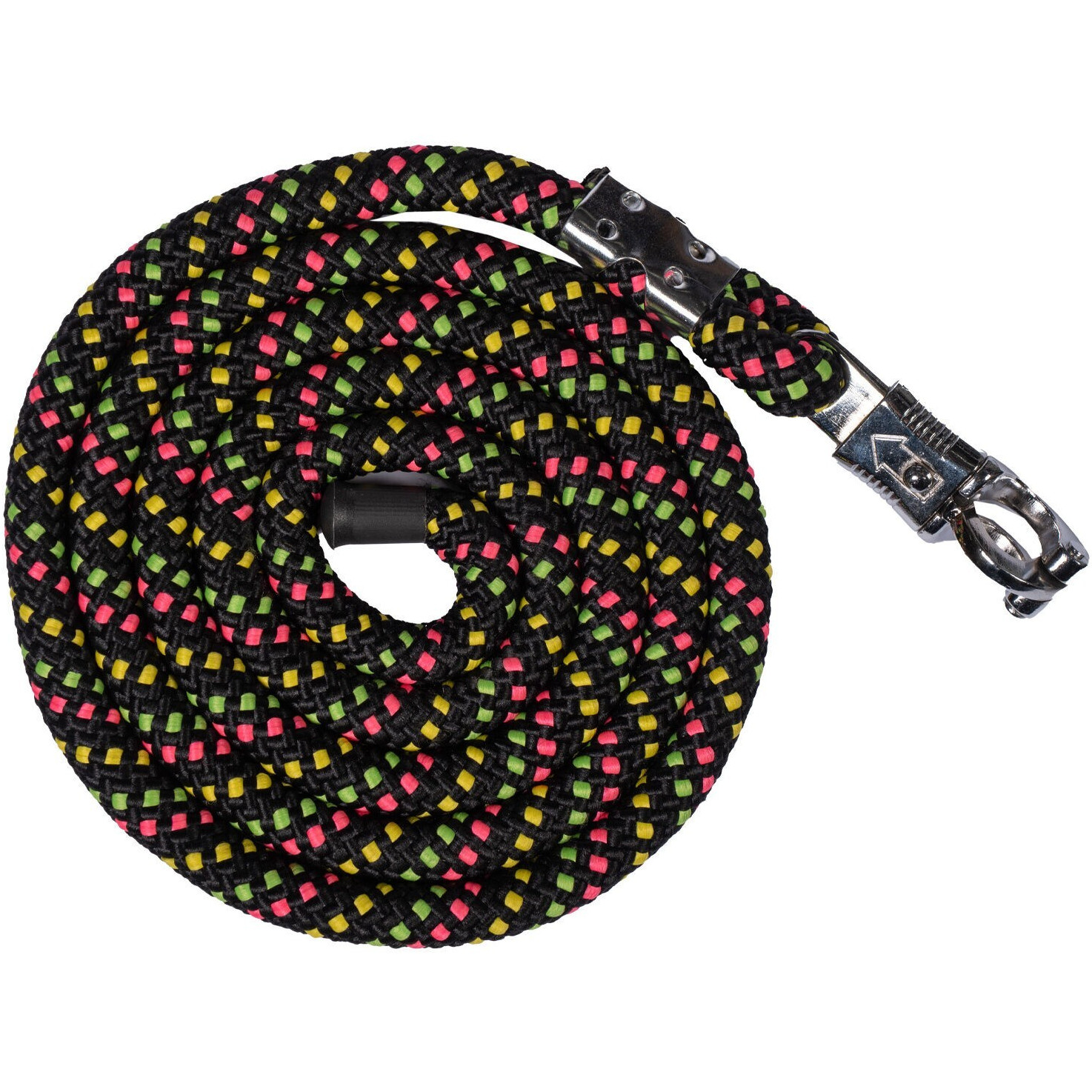 Führstrick mit Panikhaken NEONFLASH schwarz Führstrick mit Panikhaken NEONFLASH schwarz