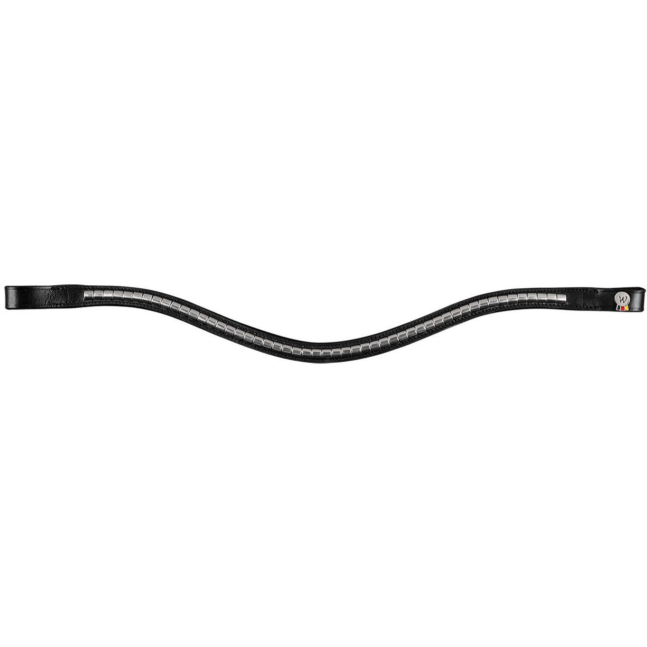 Trensenzaum mit englisch kombiniertem Reithalfter X-Line CLINCHER schwarz