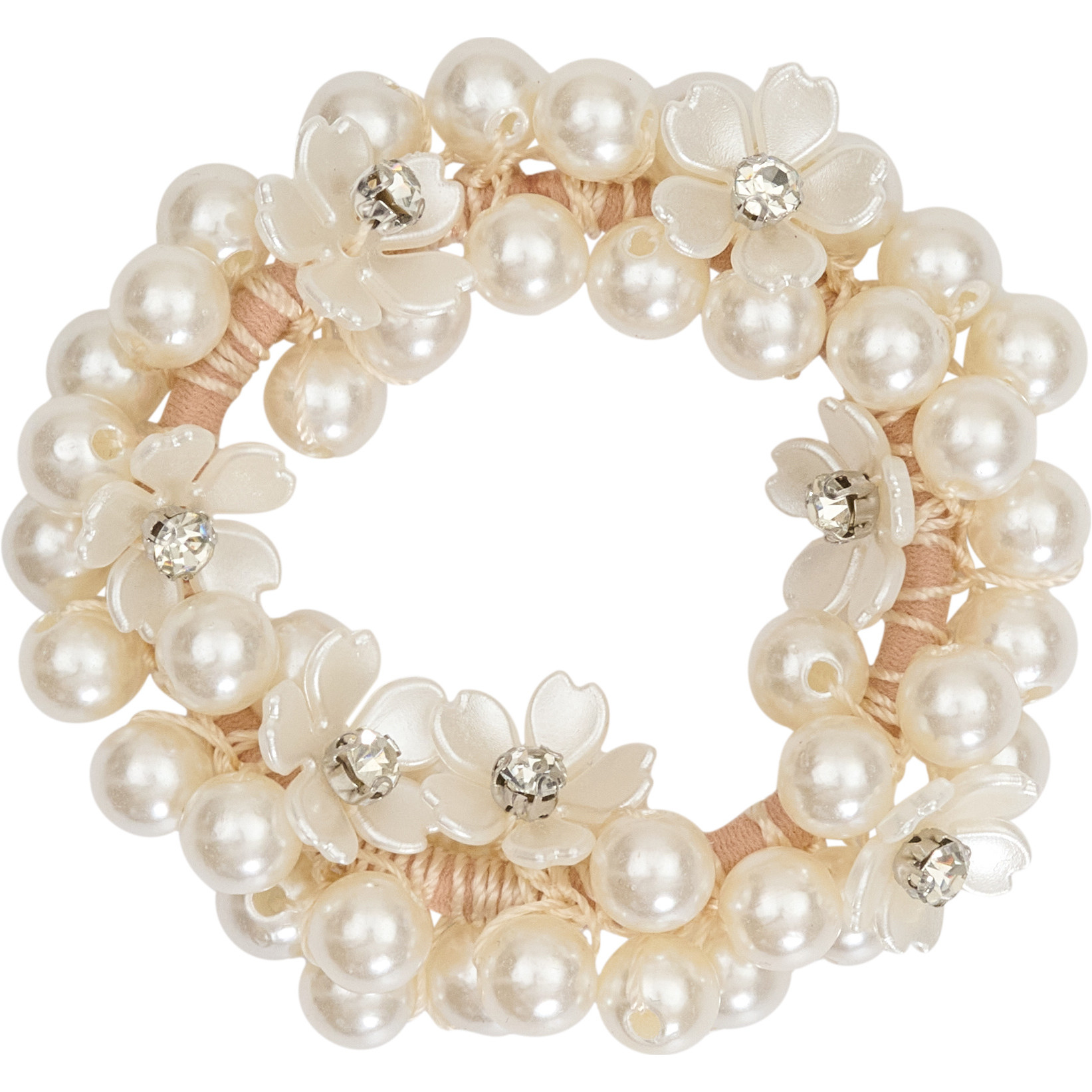 Haargummi ABEL PEARL sandshell