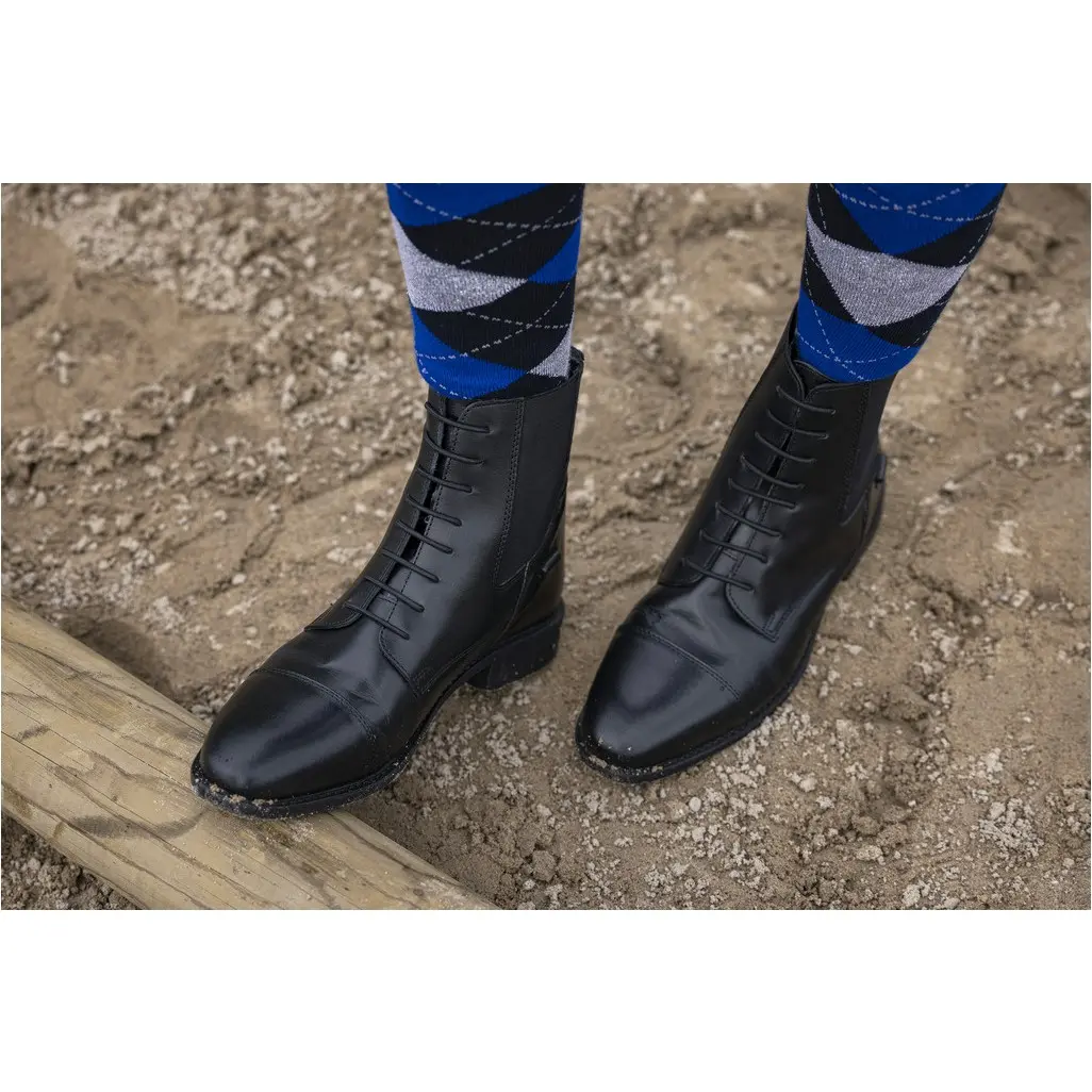 Reitstiefeletten LACETS Leder schwarz
