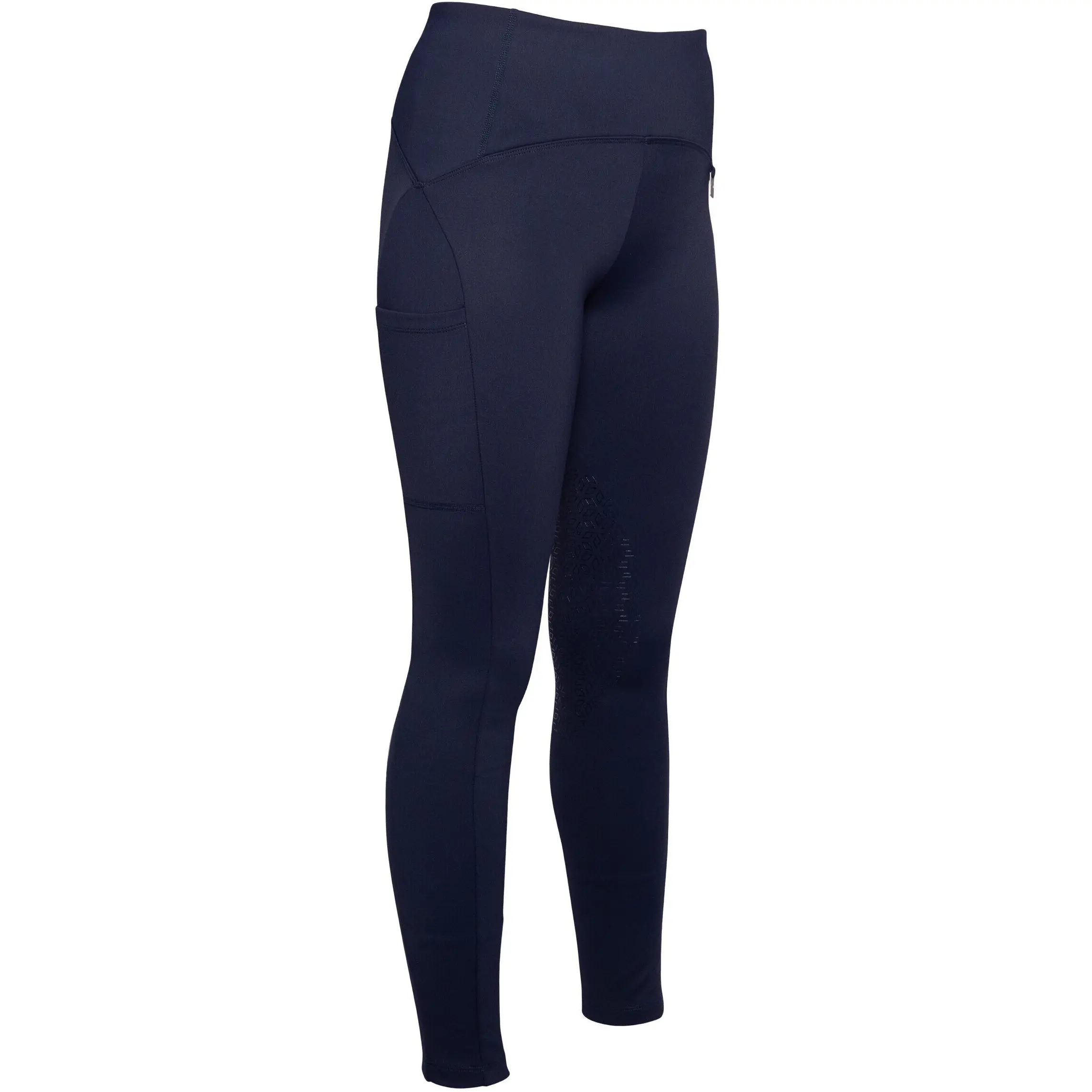 Damen Reitleggings Silikon Kniebesatz AREZZO dunkelblau Damen Reitleggings Silikon Kniebesatz AREZZO dunkelblau