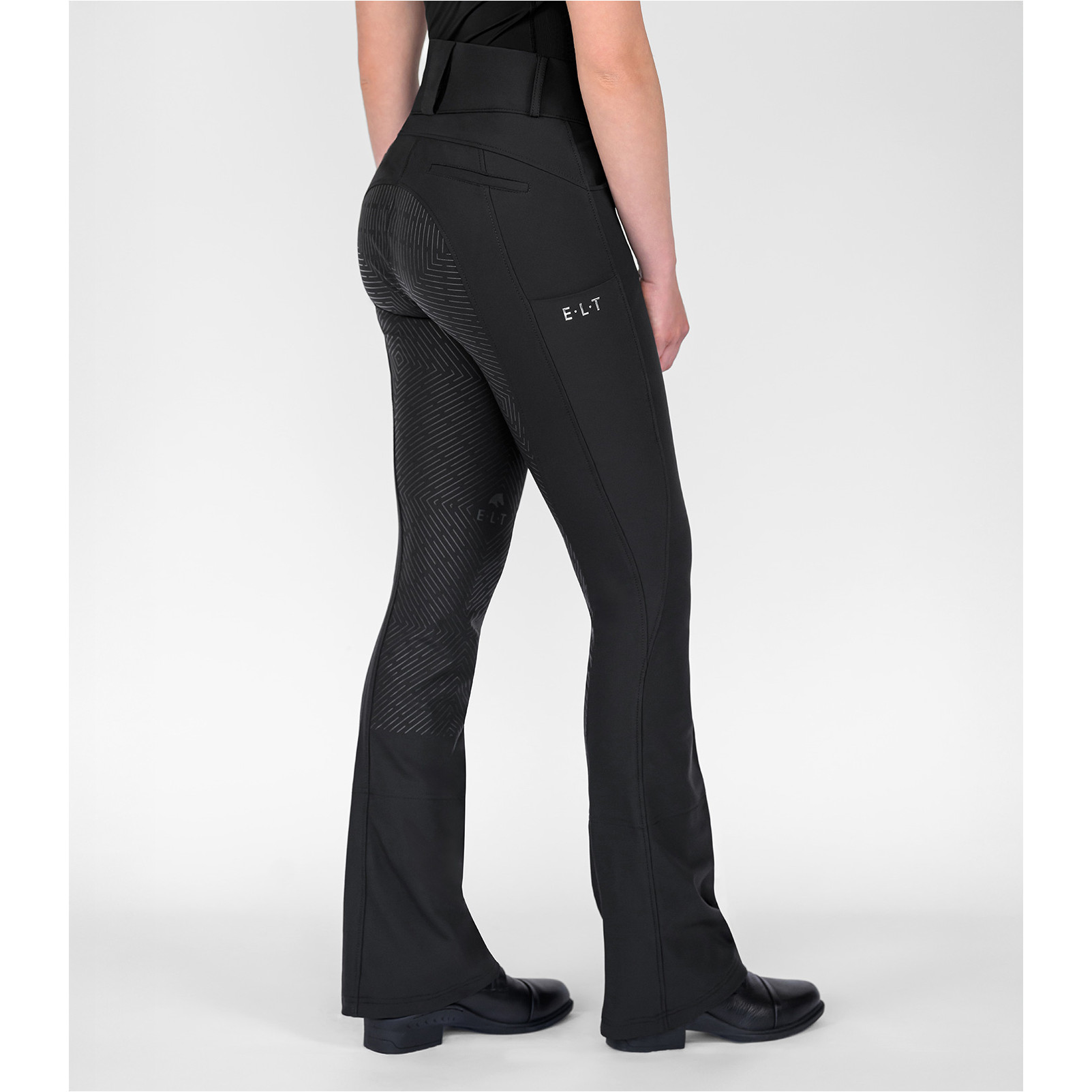 Damen Jodhpur Reithose Silikon Vollbesatz COMFORT RIDE schwarz