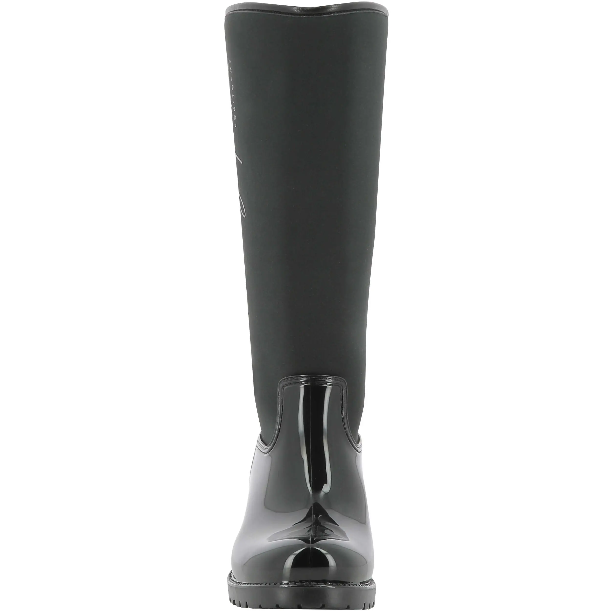 Damen Gummistiefel Je t'aime schwarz