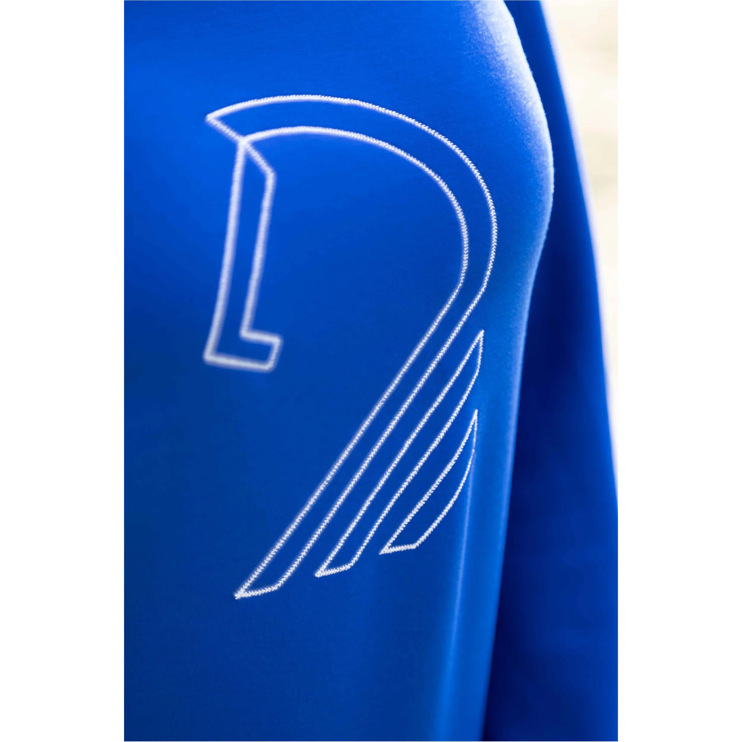 Damen Pullover LIVIGNO HORSE HEAD blau