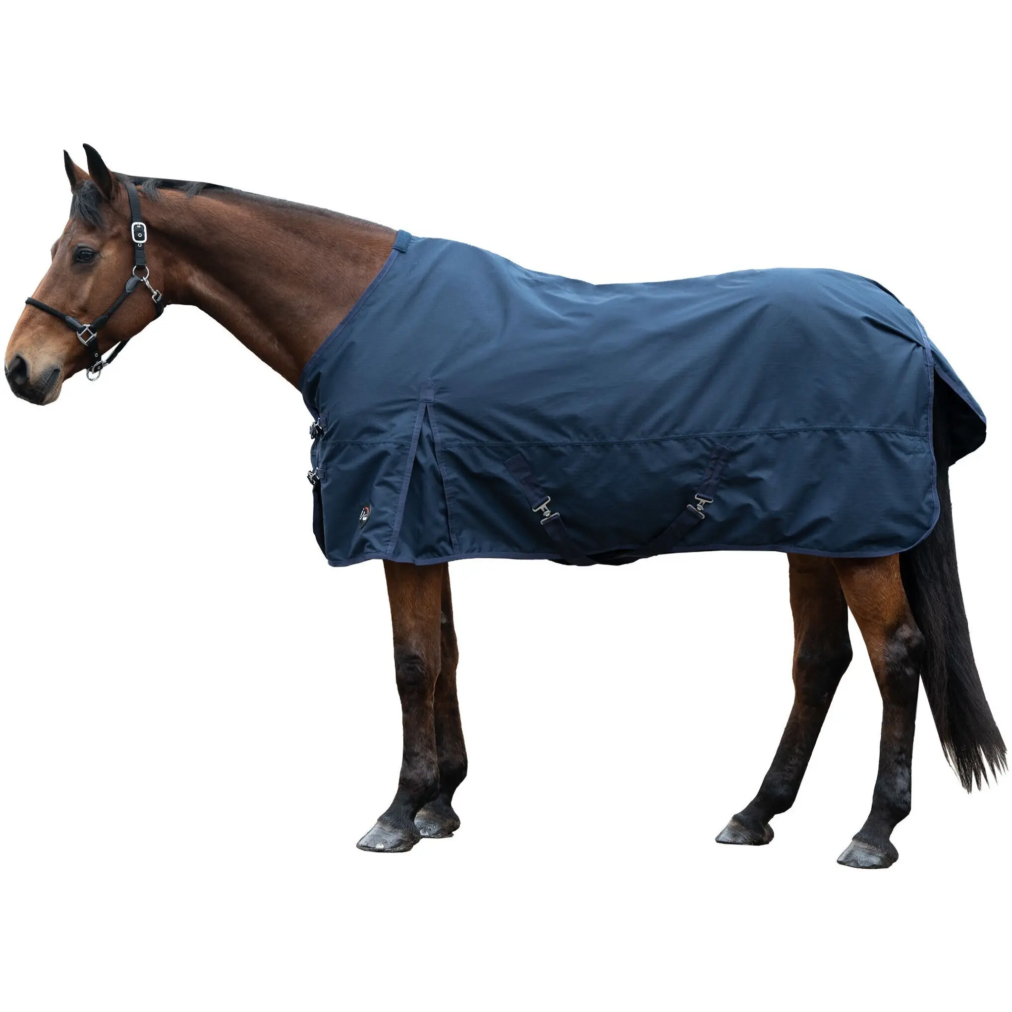 Weidedecke 600D mit Fleecefutter CHESTER dunkelblau