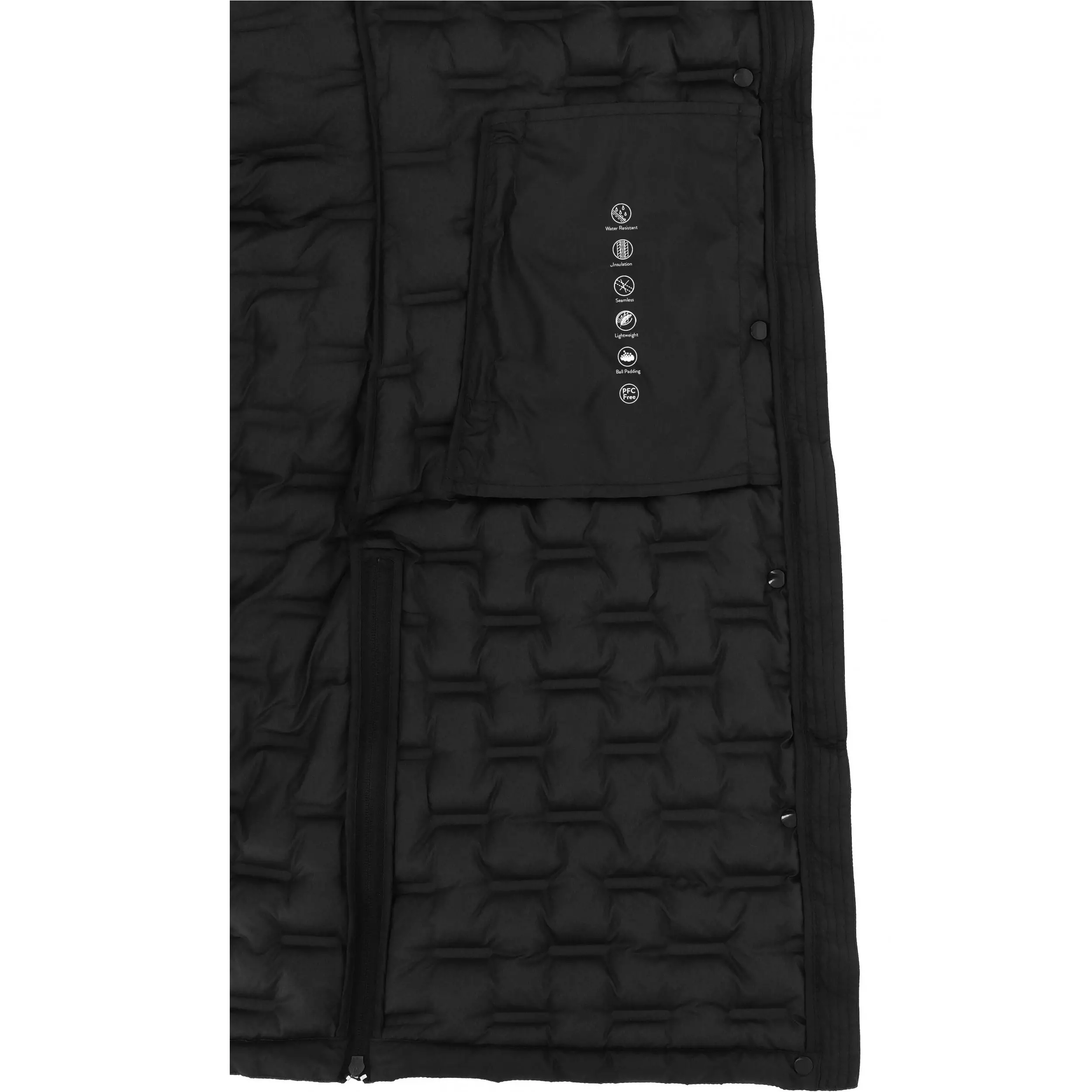 Damen Langweste Je t'aime NAVINA schwarz Damen Langweste Je t'aime NAVINA schwarz