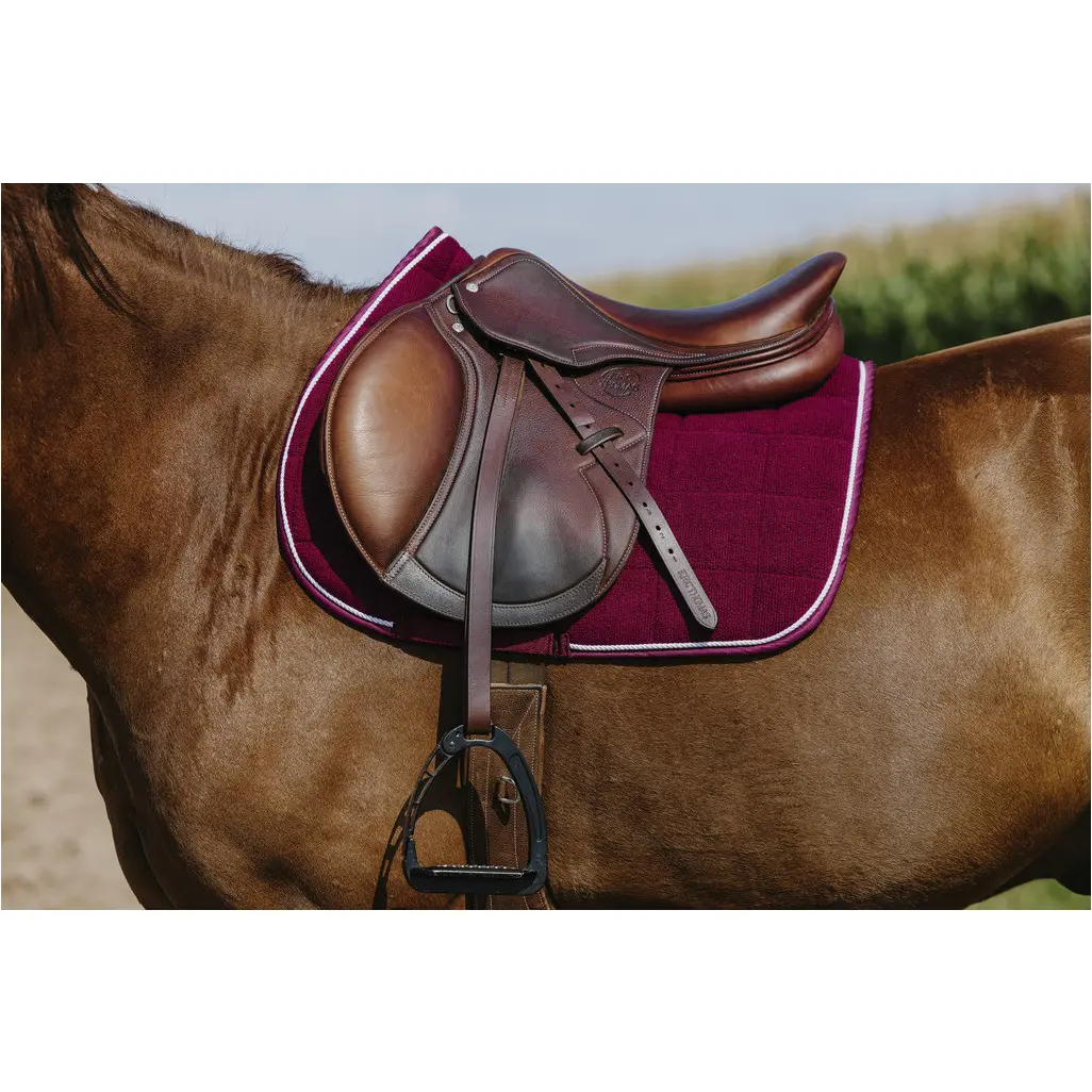 Schabracke CORDUROY bordeaux Warmblut Vielseitigkeit