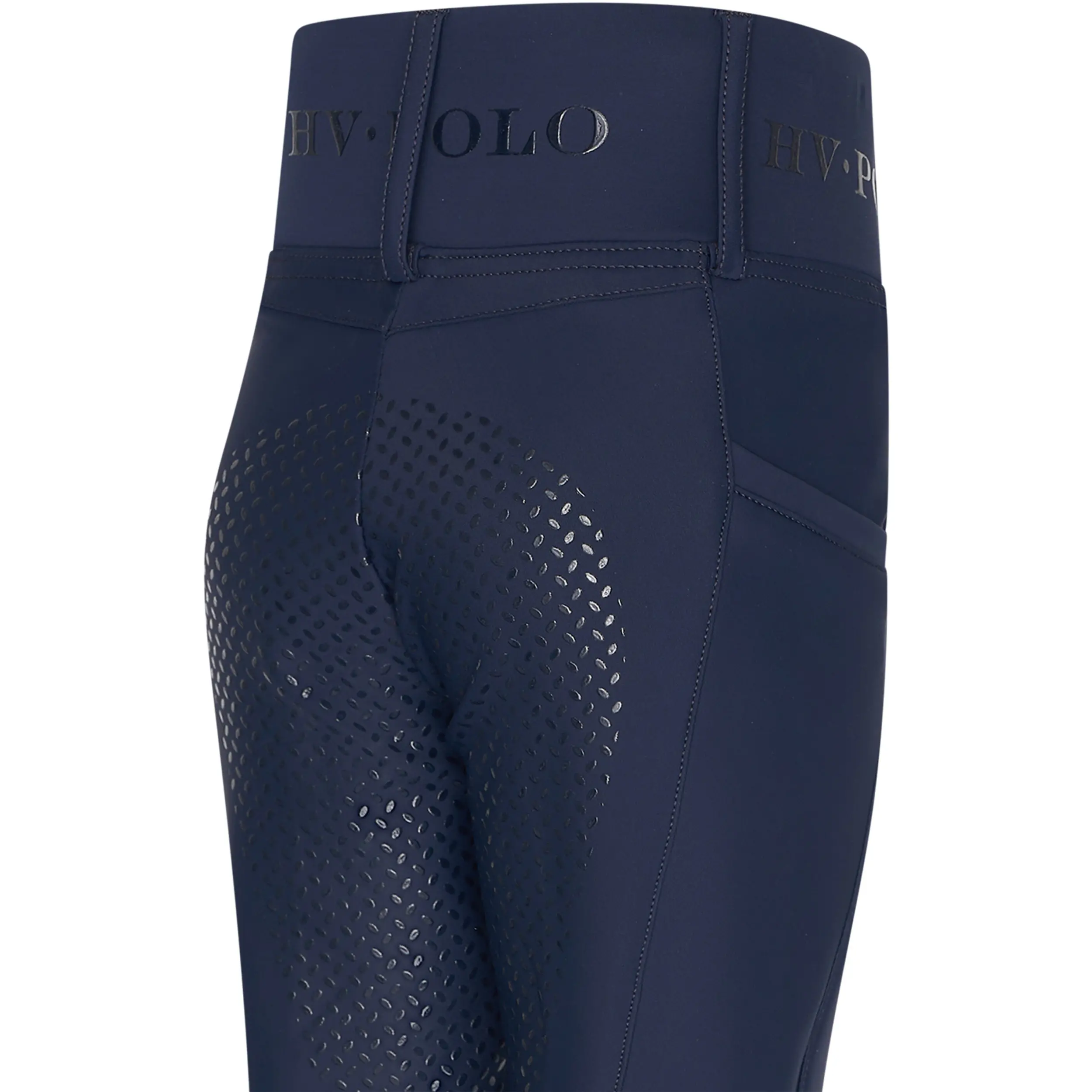 Kinder Reitleggings HVPFavourite FullGrip navy